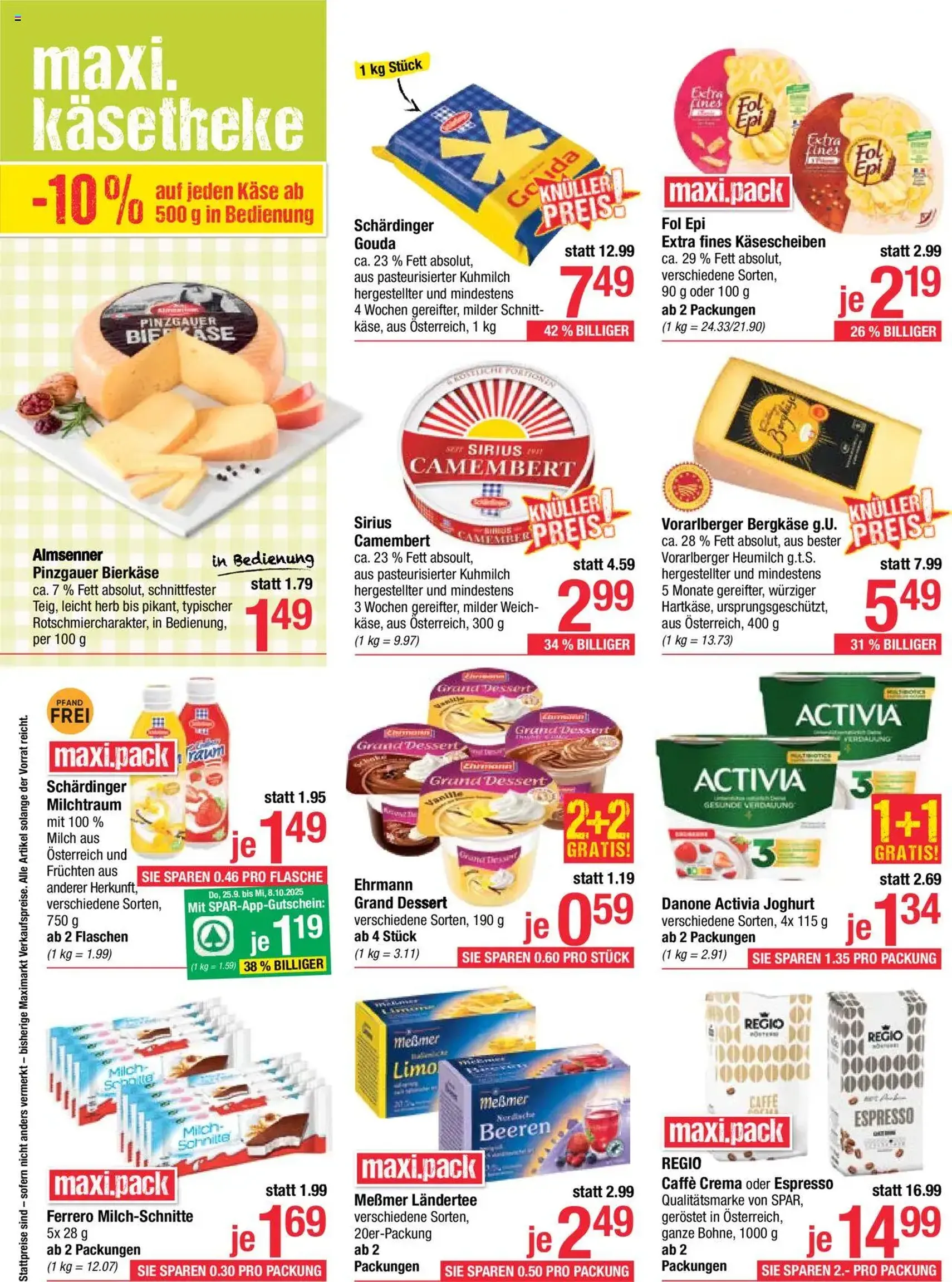 Maximarkt Flugblatt - Gültiger Prospekt ab 29.09.2025, Seite 8 von insgesamt 24