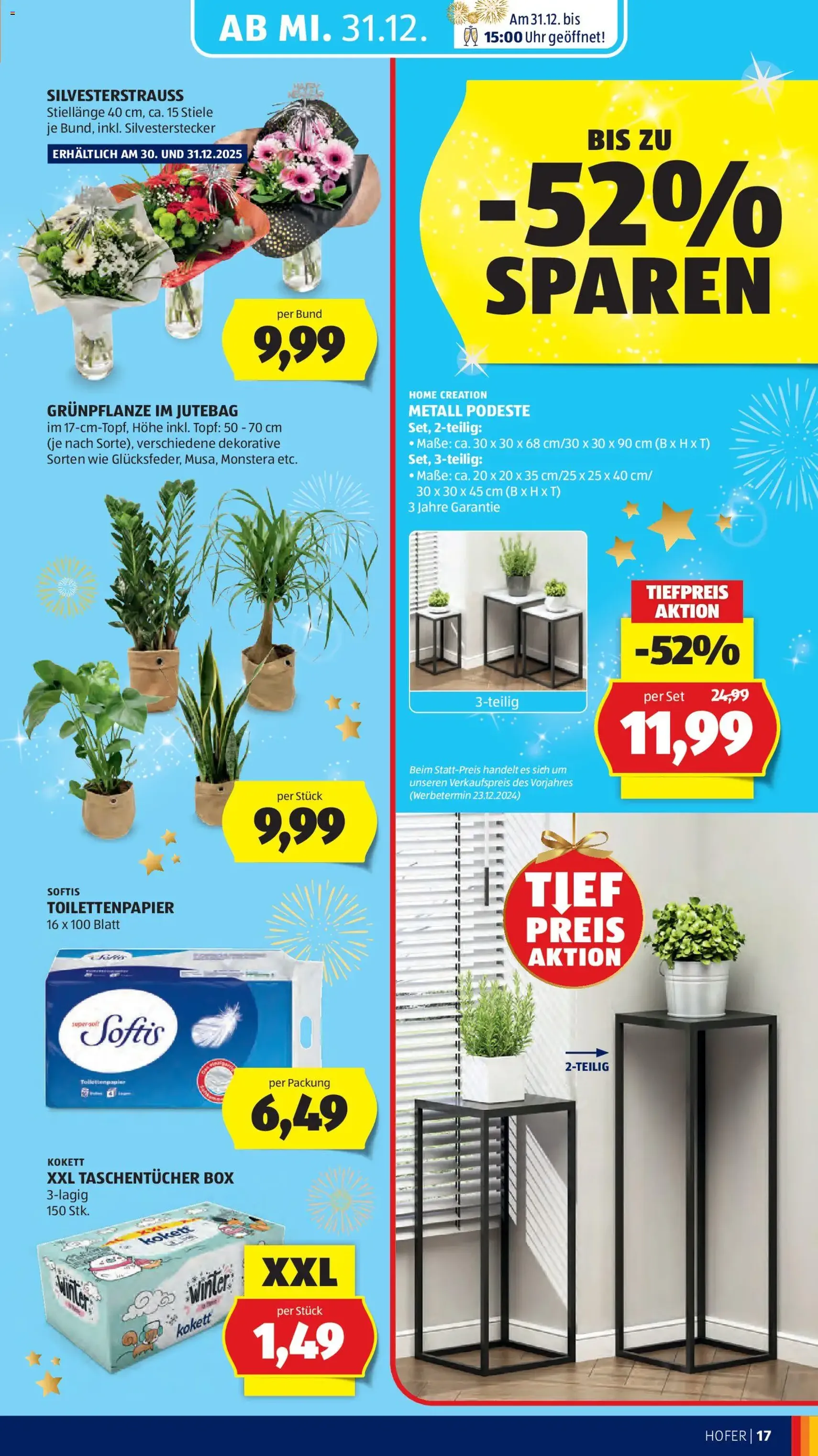 Hofer Flugblatt - Gültiger Prospekt ab 22.12.2025, Seite 21 von insgesamt 29