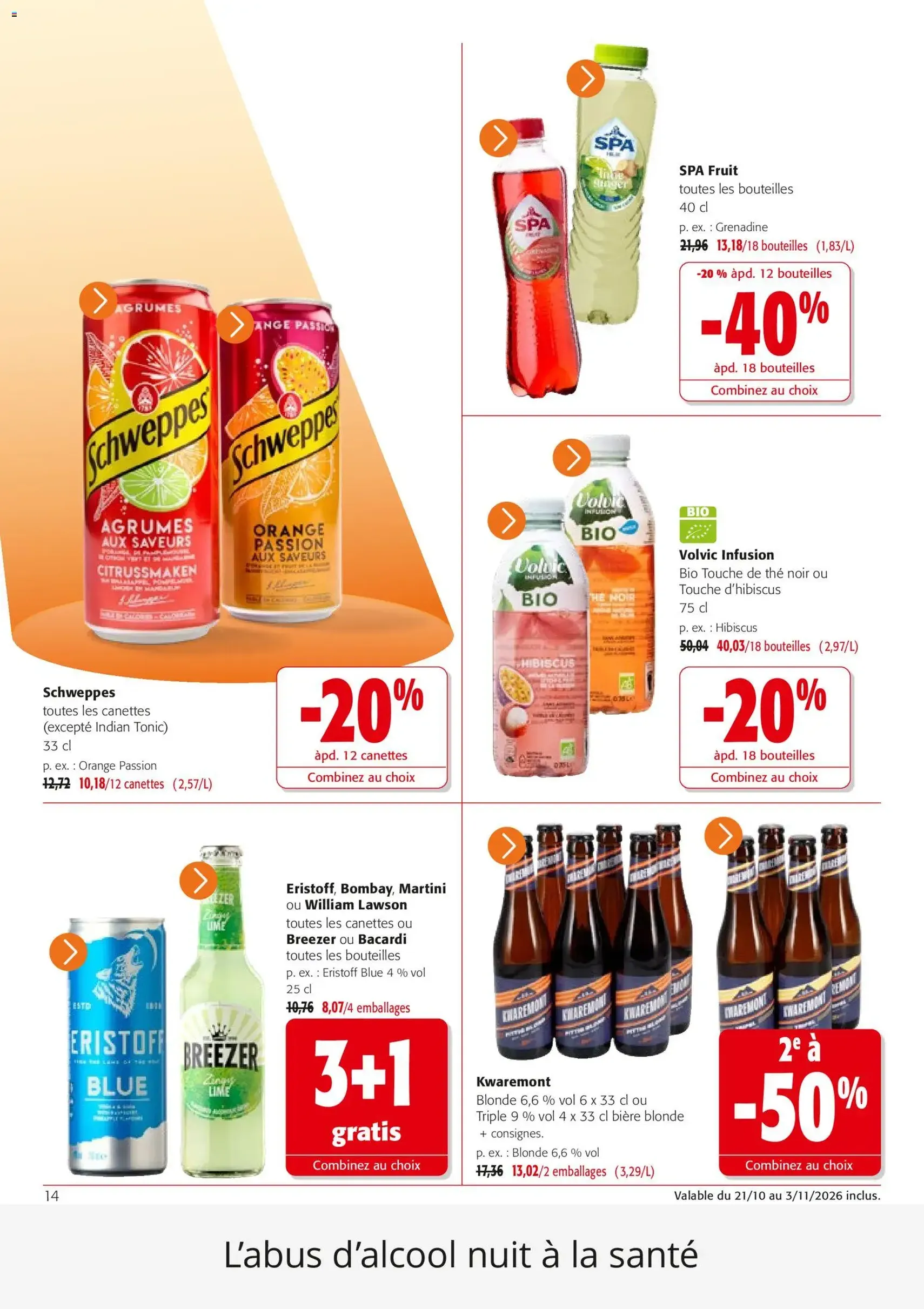 Colruyt catalogue - brochure valable à partir du 21/10/2026, page 14 sur 40