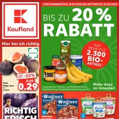 Kaufland Prospekt - Prospekt Vorschau gültig ab 18.09.2025