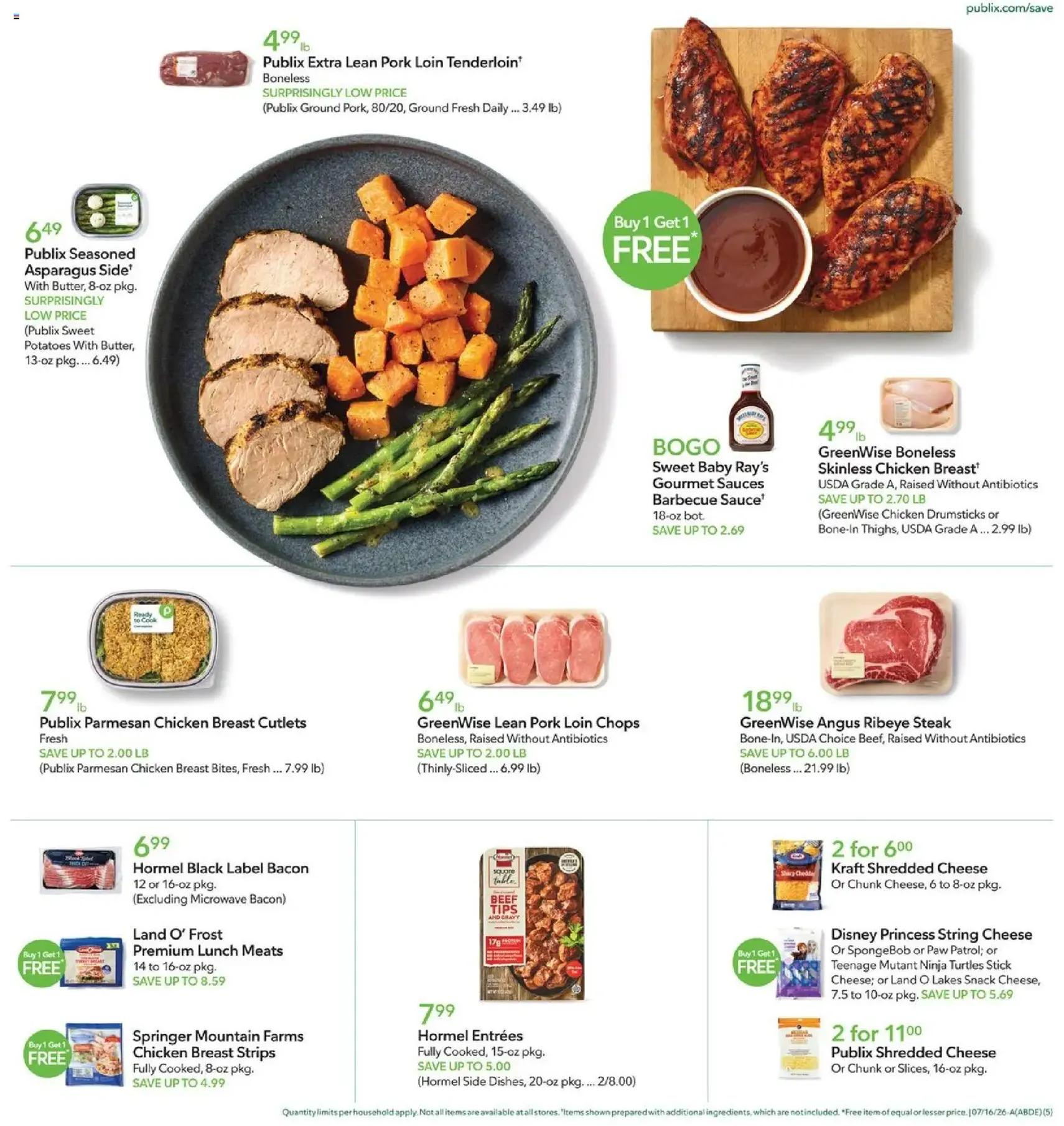 Publix Weekly Ad - valid flyer from 07/15/2026, page 5 of 20