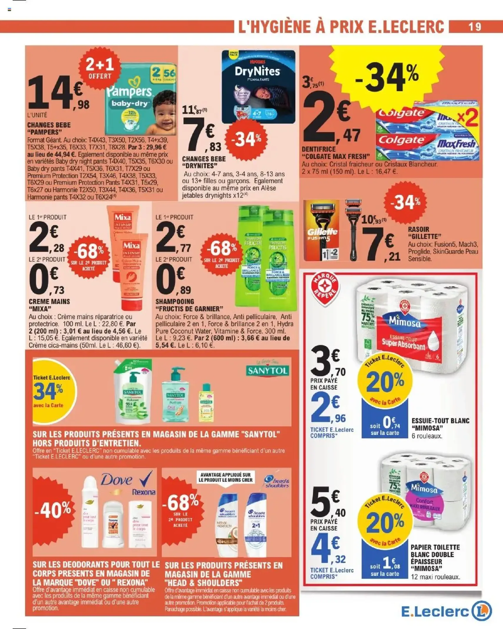E.Leclerc catalogue semaine 40 - brochure valable à partir du 30/09/2025, page 19 sur 36 E.Leclerc catalogue semaine 40 - brochure valable à partir du 30/09/2025, page 19 sur 36