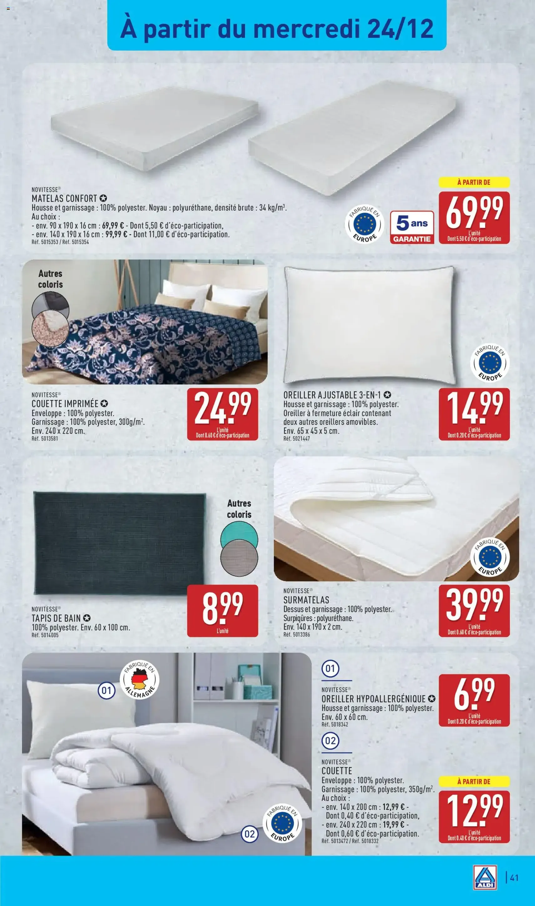 Aldi - Catalogue de la semaine 52 - brochure valable à partir du 23/12/2025, page 44 sur 52