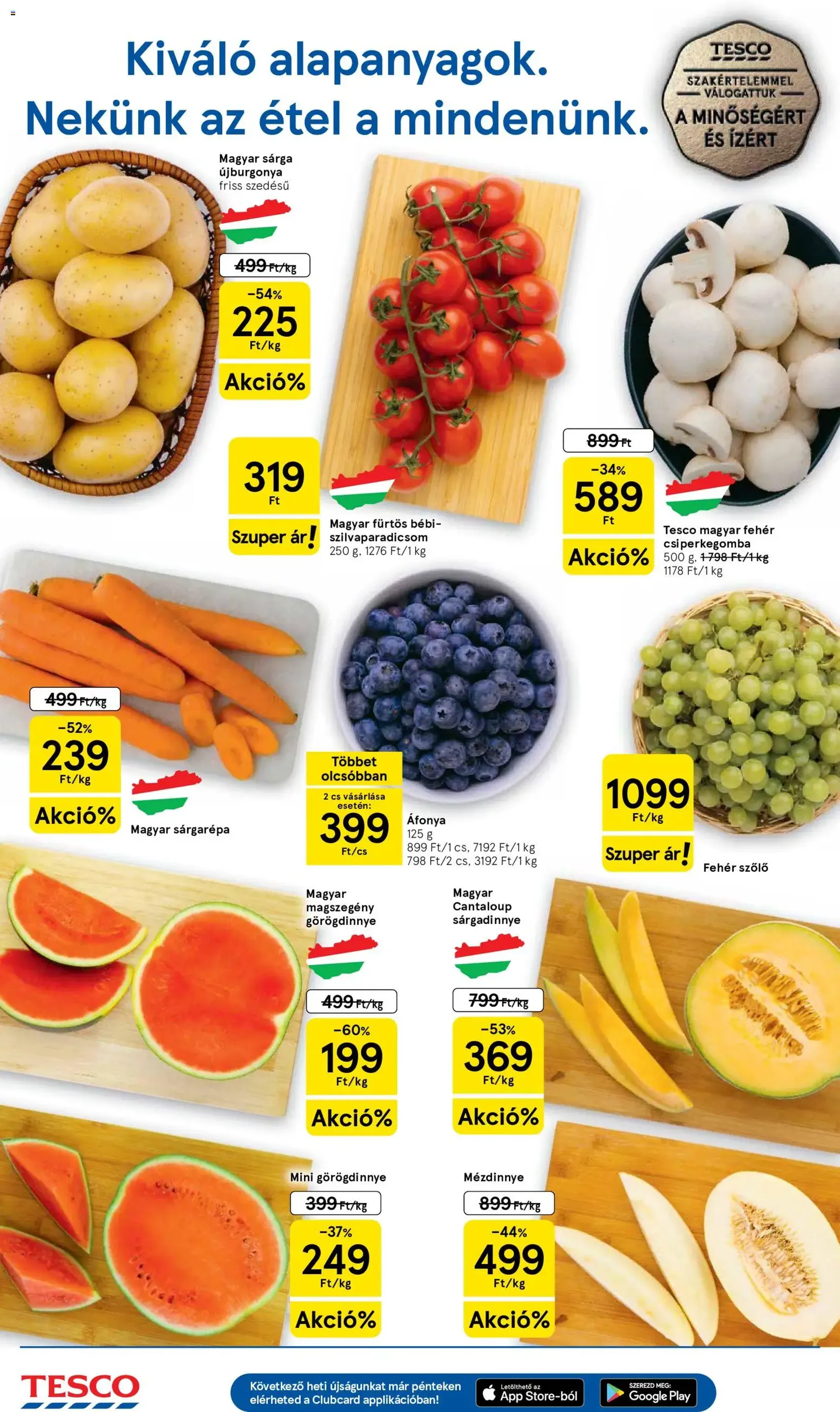Tesco aktuális akciós újság - 2026.07.23. érvényes szórólap 2 oldal 30 oldalból