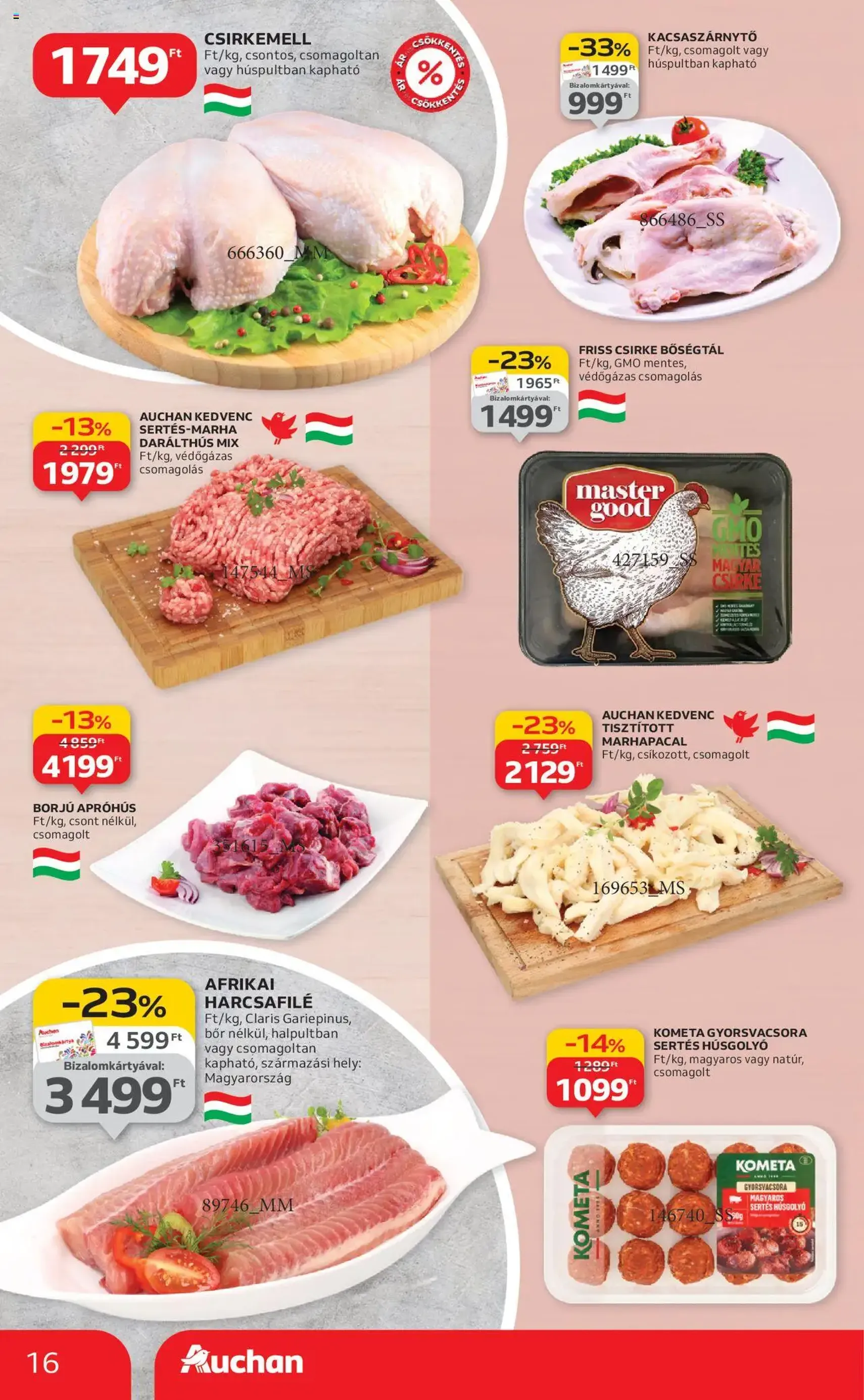 Auchan Akciós újság - 2025.10.09. érvényes szórólap 16 oldal 64 oldalból