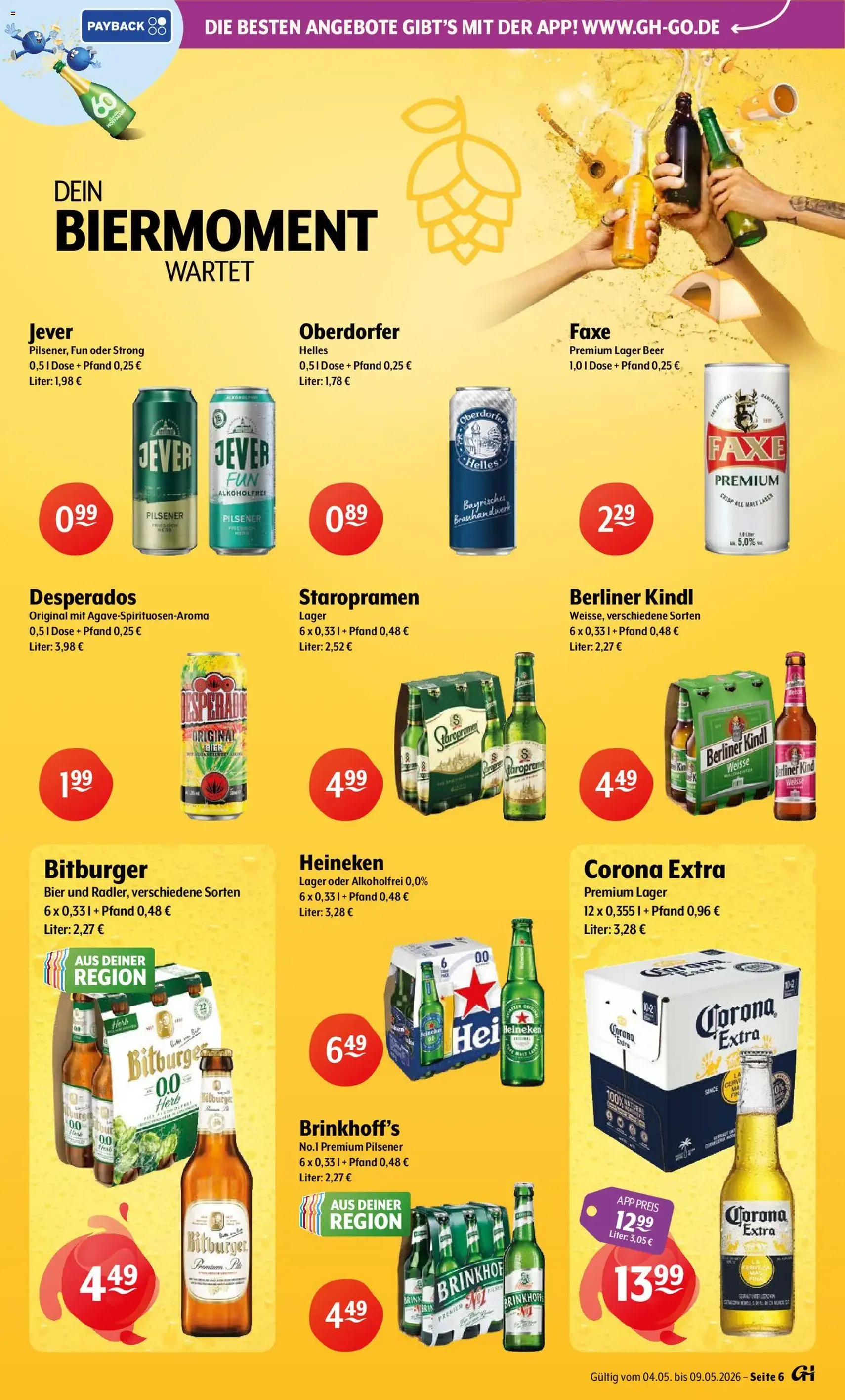 Trink und Spare Prospekt - Gültiger Prospekt ab 04.05.2026, Seite 6 von insgesamt 10