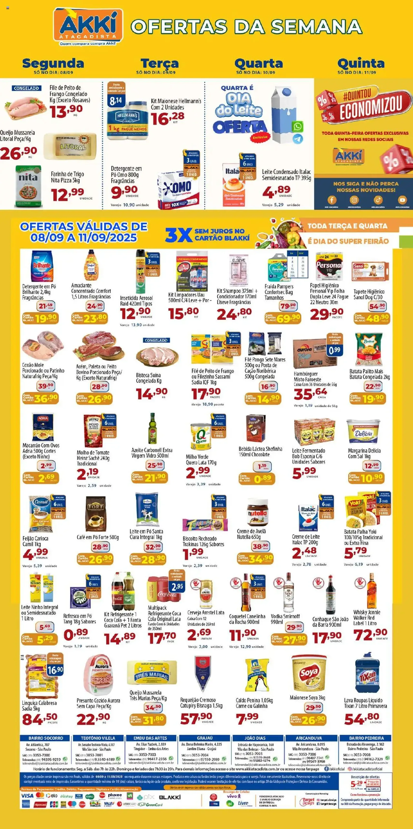 Akki Atacadista - Ofertas da semana - folheto válido a partir de 08/09/2025 página 1 de 1