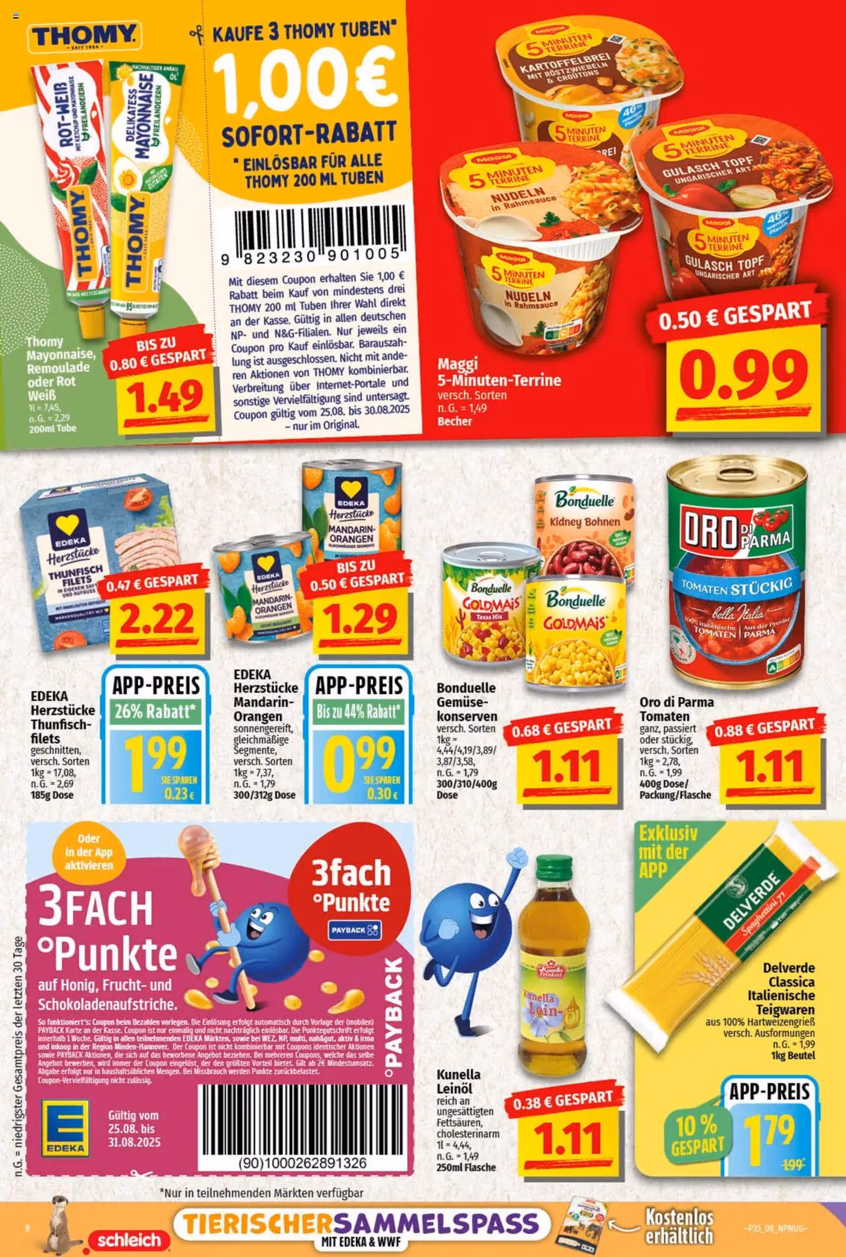 NP Discount Prospekt - Gültiger Prospekt ab 25.08.2025, Seite 8 von insgesamt 12