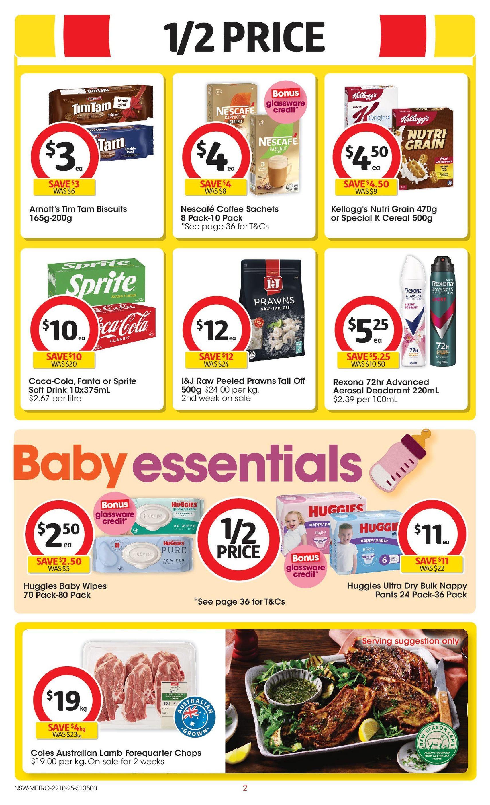 Coles Catalogue NSW - valid flyer from 22/10/2025, page 2 of 47 Coles Catalogue NSW - valid flyer from 22/10/2025, page 2 of 47