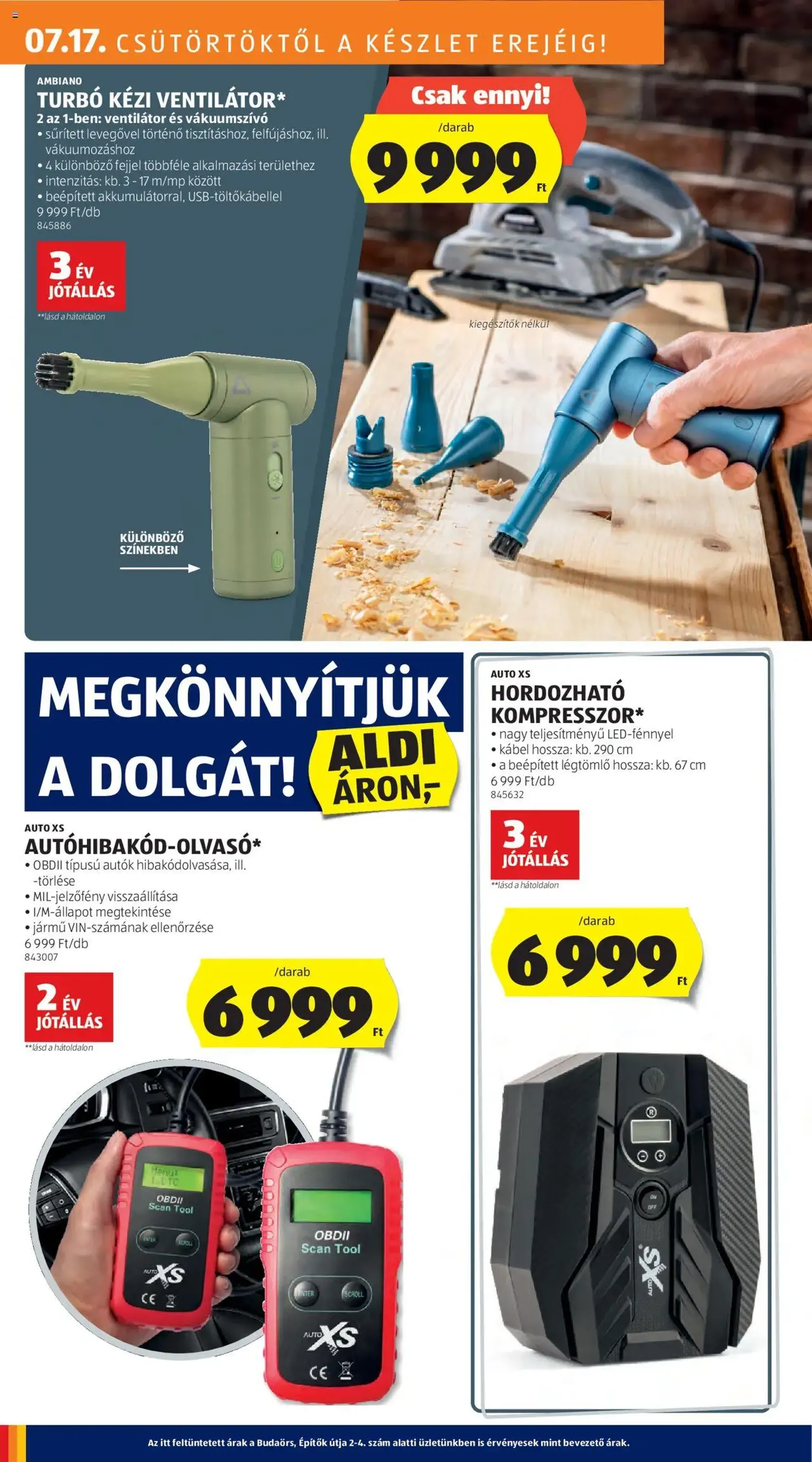 Aldi Akciós újság - 2025.07.17. érvényes szórólap 22 oldal 56 oldalból Aldi Akciós újság - 2025.07.17. érvényes szórólap 22 oldal 56 oldalból
