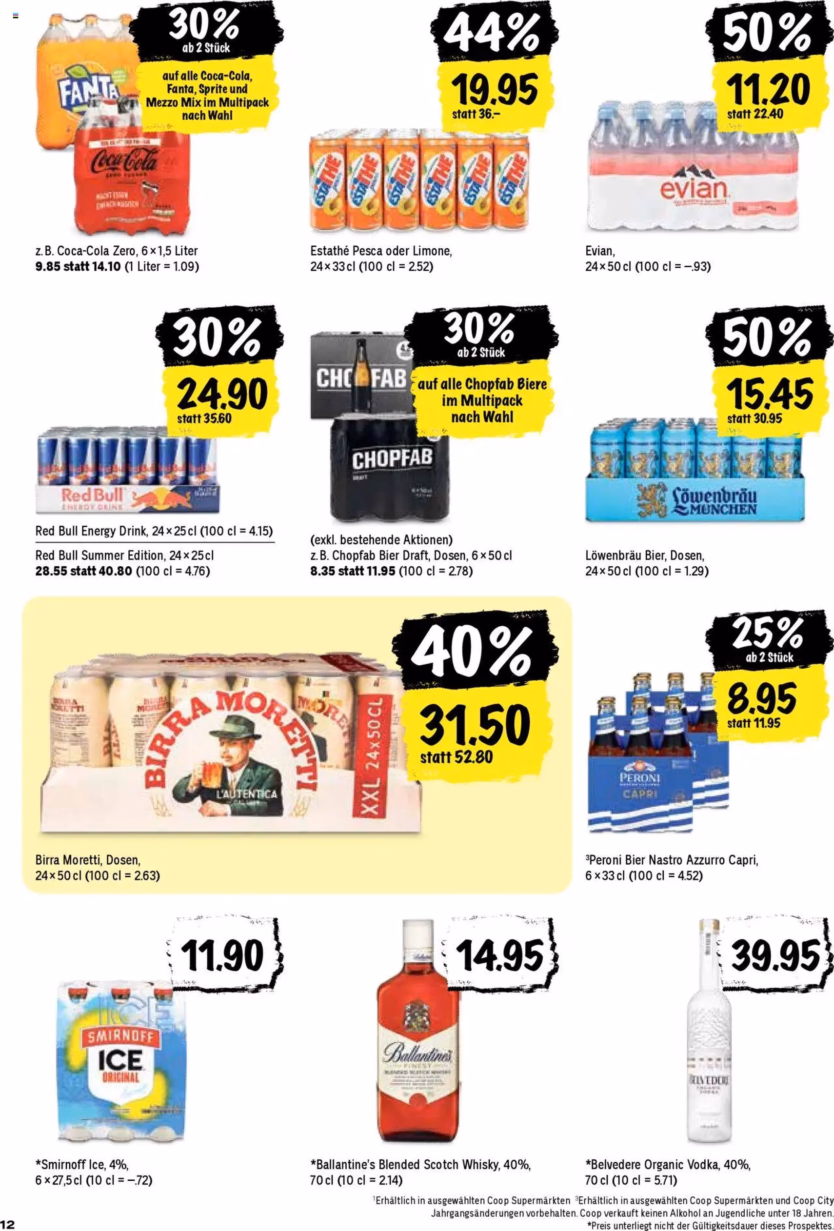 Coop Aktionen - Gültiger Prospekt ab 14.08.2025, Seite 12 von insgesamt 28 Coop Aktionen - Gültiger Prospekt ab 14.08.2025, Seite 12 von insgesamt 28