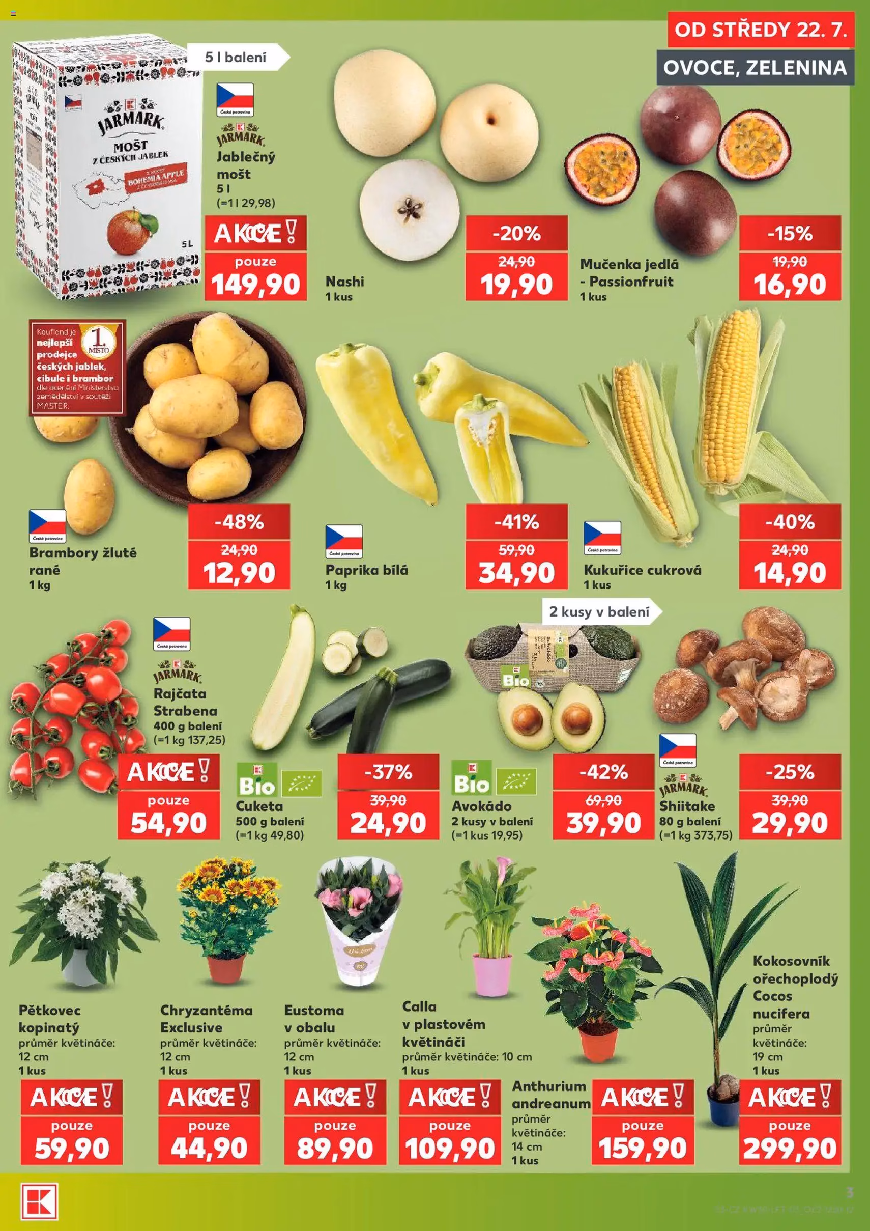 Kaufland leták - platný leták od 22.07.2026 strana 3 z 52
