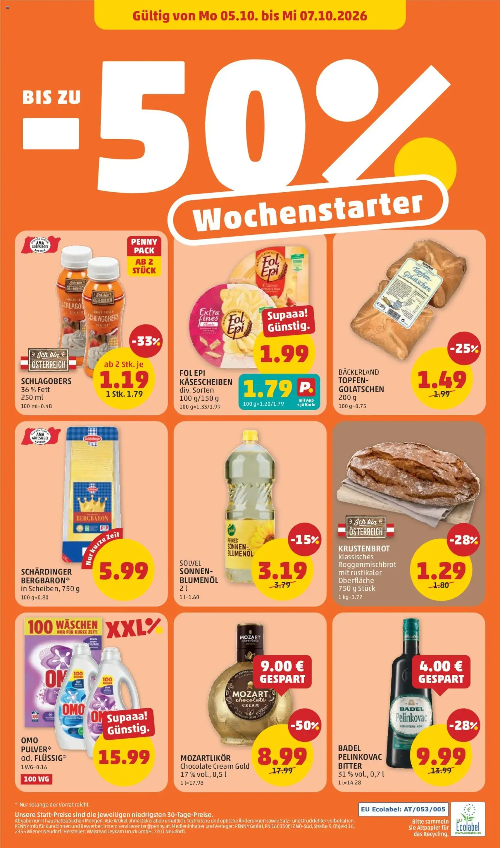 Penny Markt - Flugblatt - Gültiger Prospekt ab 01.10.2026, Seite 28 von insgesamt 32