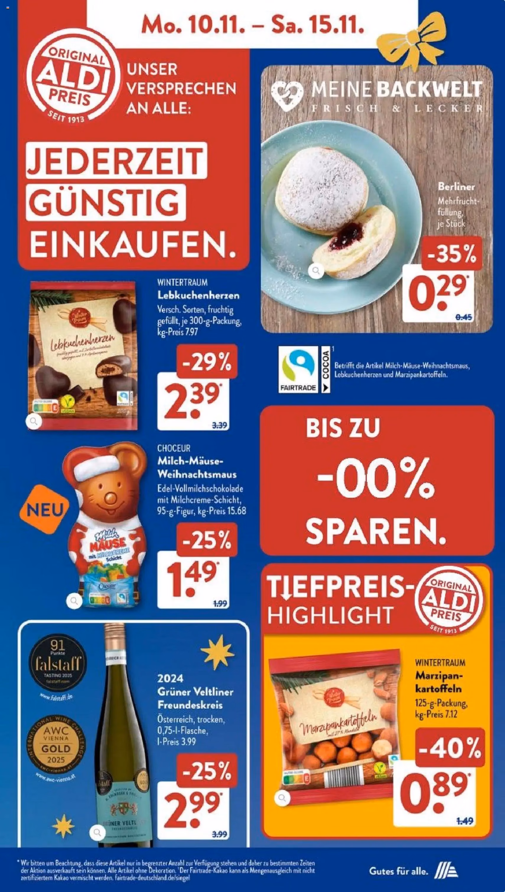 Aldi Süd Prospekt - Gültiger Prospekt ab 10.11.2025, Seite 11 von insgesamt 39