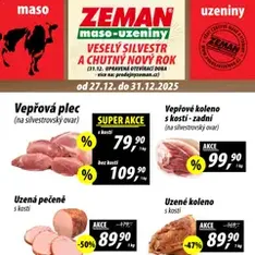 Prodejny Zeman leták - náhled letáku platný od 27.12.2025