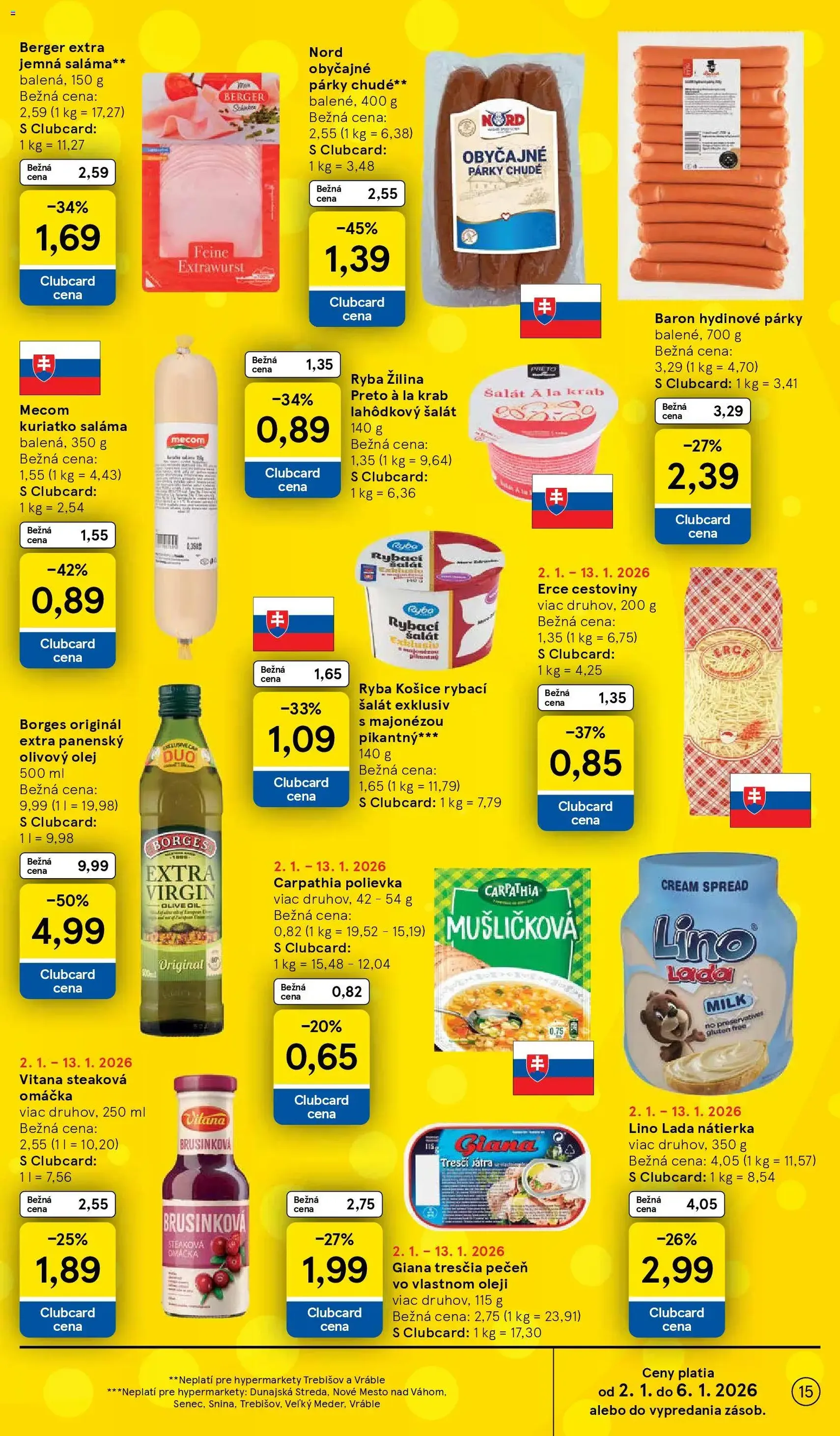 Tesco Hypermarket - leták - platný leták od 02.01.2026 strana 15 z 32