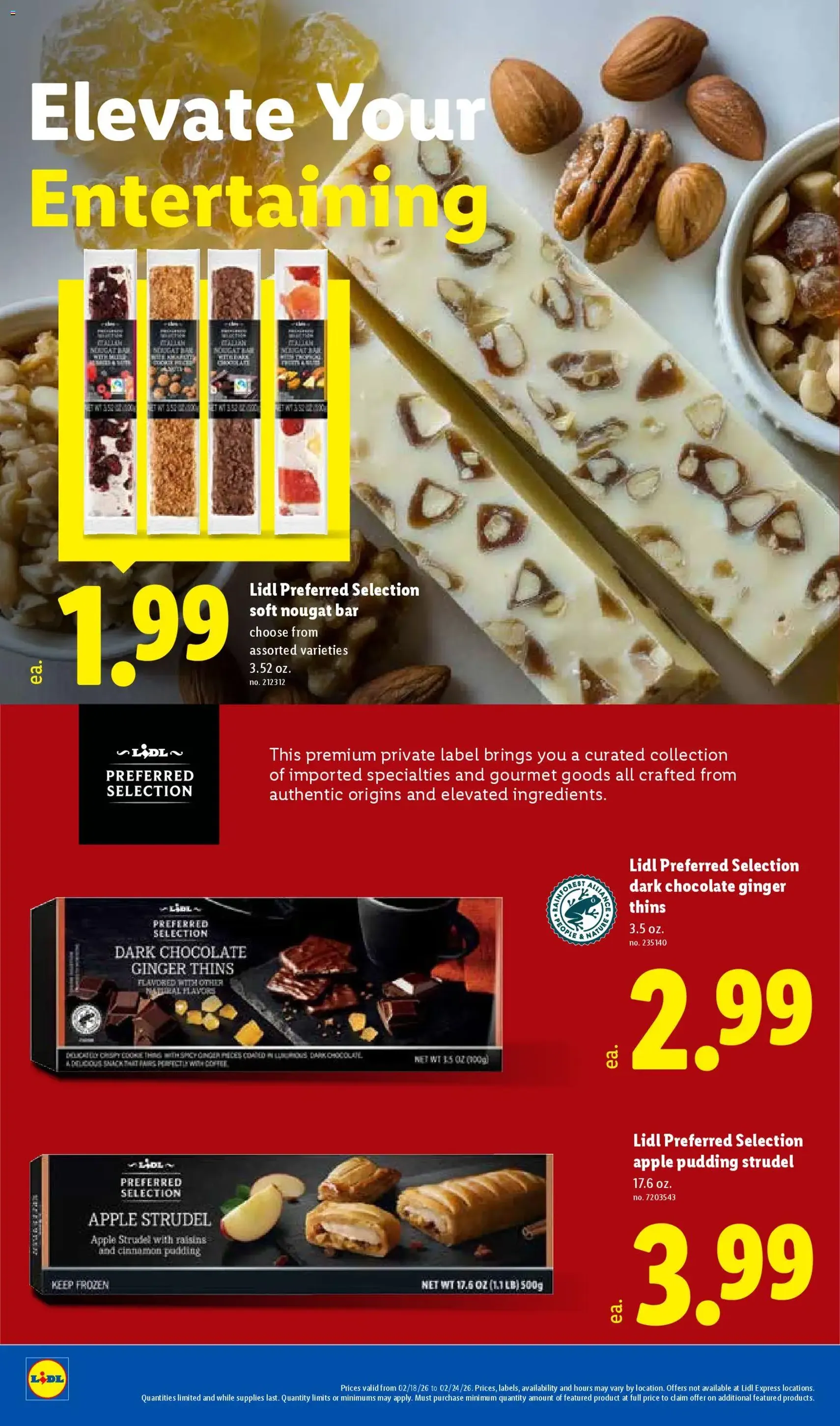Lidl Weekly Ad - valid flyer from 02/18/2026, page 14 of 32