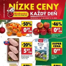 Biedronka leták - náhľad letáku platný od 11.12.2025