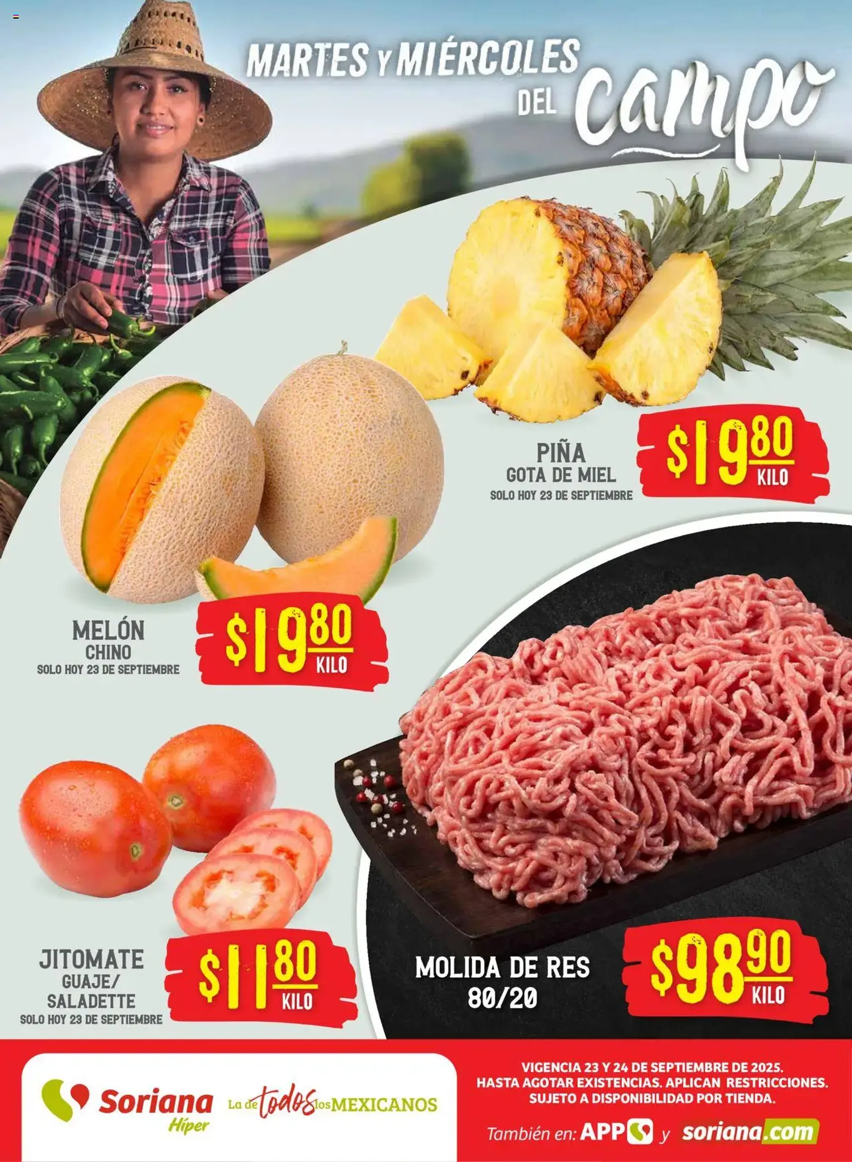 Soriana - Folleto - folleto válido desde 23/09/2025 página 1 de 4