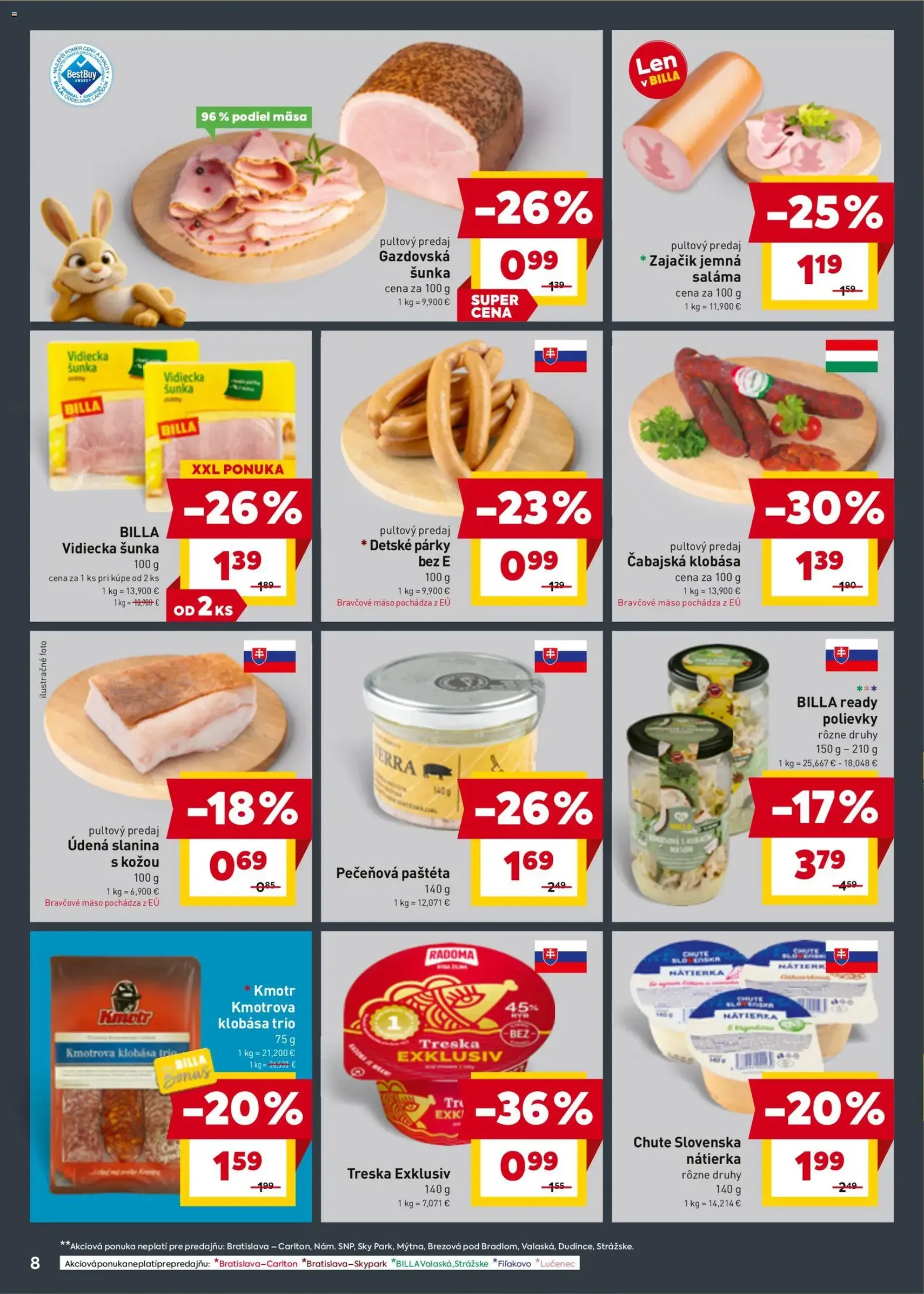 Billa leták - platný leták od 25.03.2026 strana 10 z 25