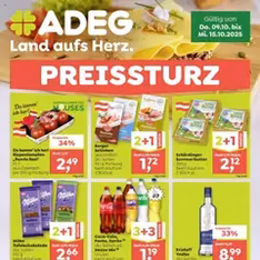 ADEG Flugblatt - Prospekt Vorschau gültig ab 09.10.2025