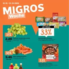 Migros aktionen - Prospekt Vorschau gültig ab 15.10.2026