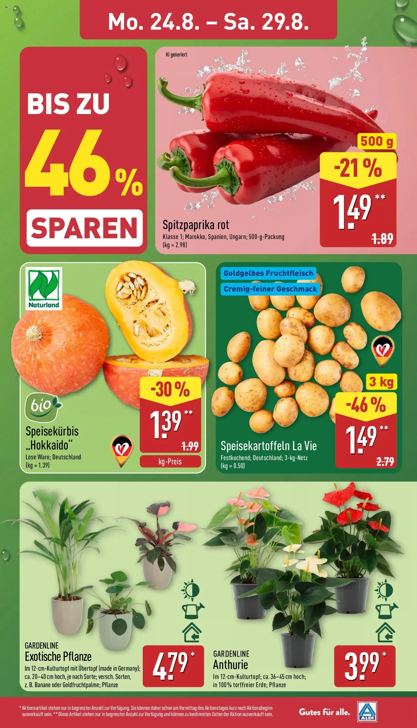Aldi Prospekt - Gültiger Prospekt ab 24.08.2026, Seite 3 von insgesamt 43