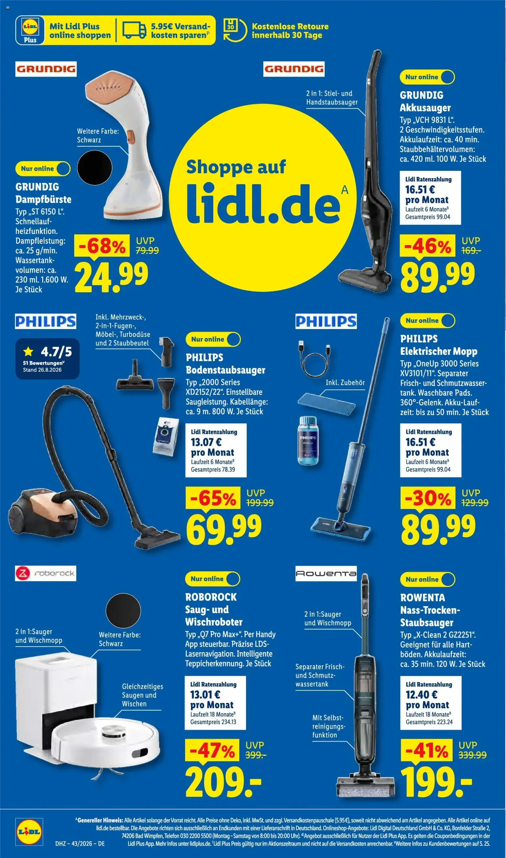 Lidl Prospekt - Gültiger Prospekt ab 19.10.2026, Seite 44 von insgesamt 73