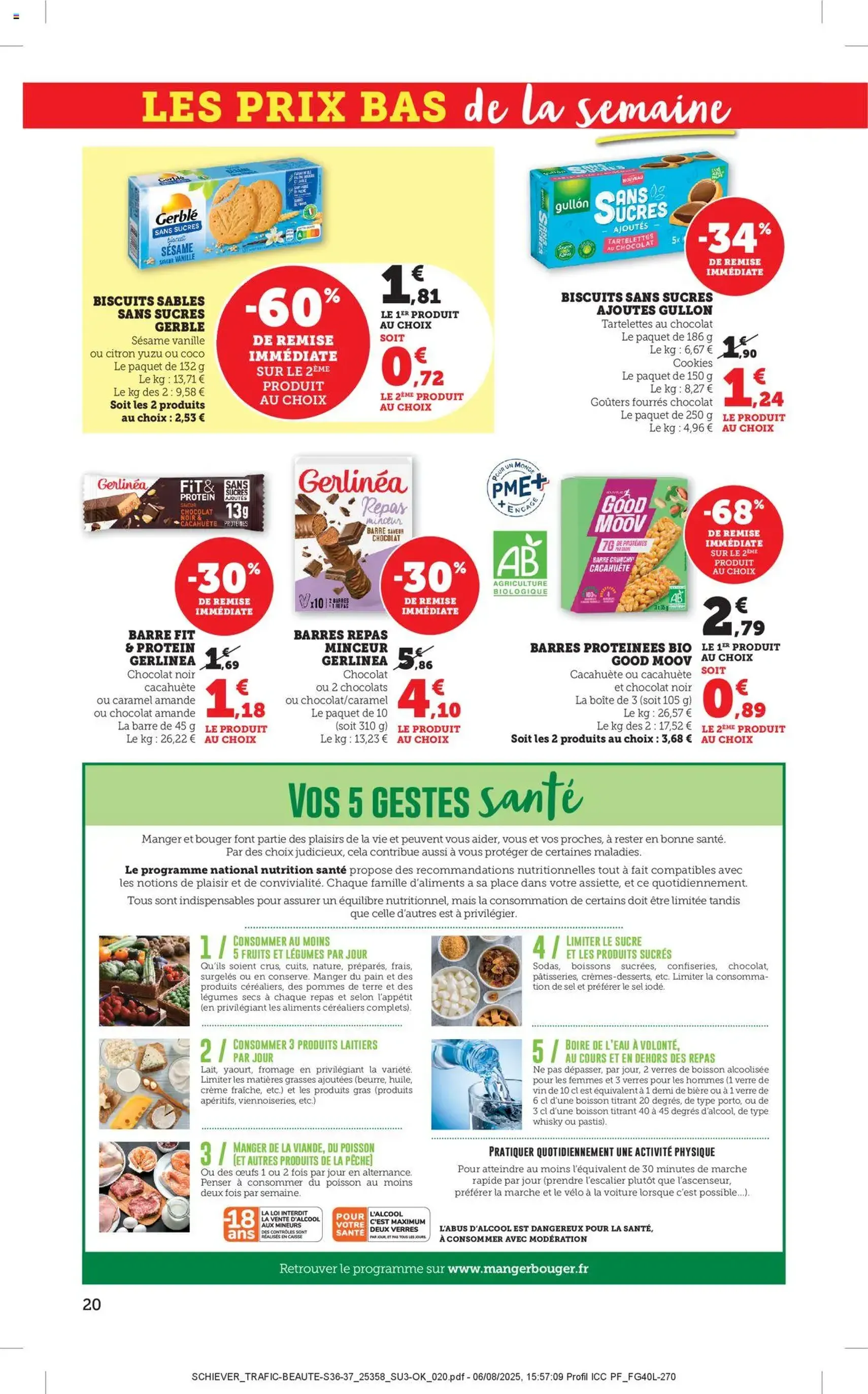 Bi1 catalogue - brochure valable à partir du 01/09/2025, page 20 sur 40