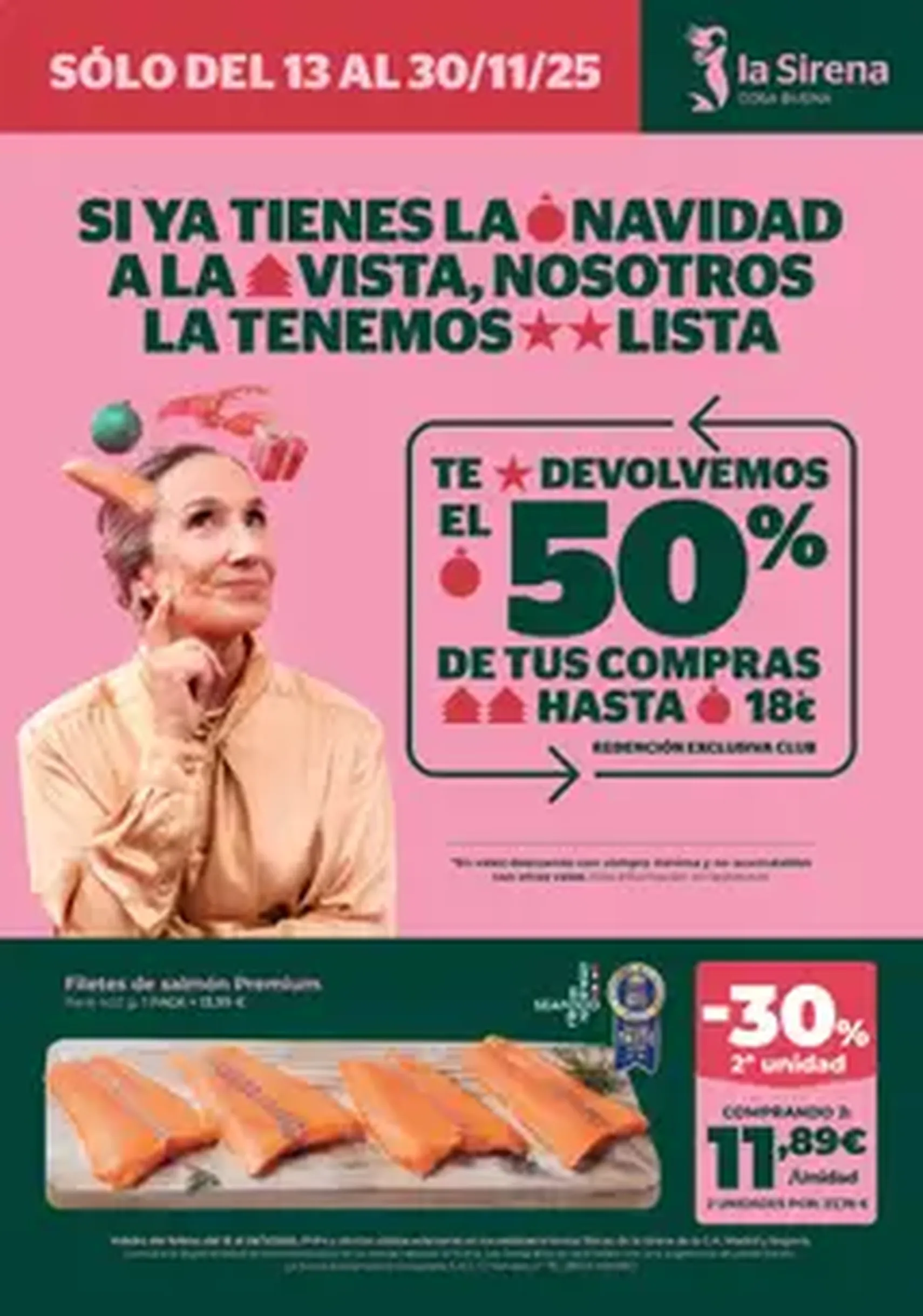 La Sirena Black Friday - folleto válido desde 13/11/2025 página 1 de 1