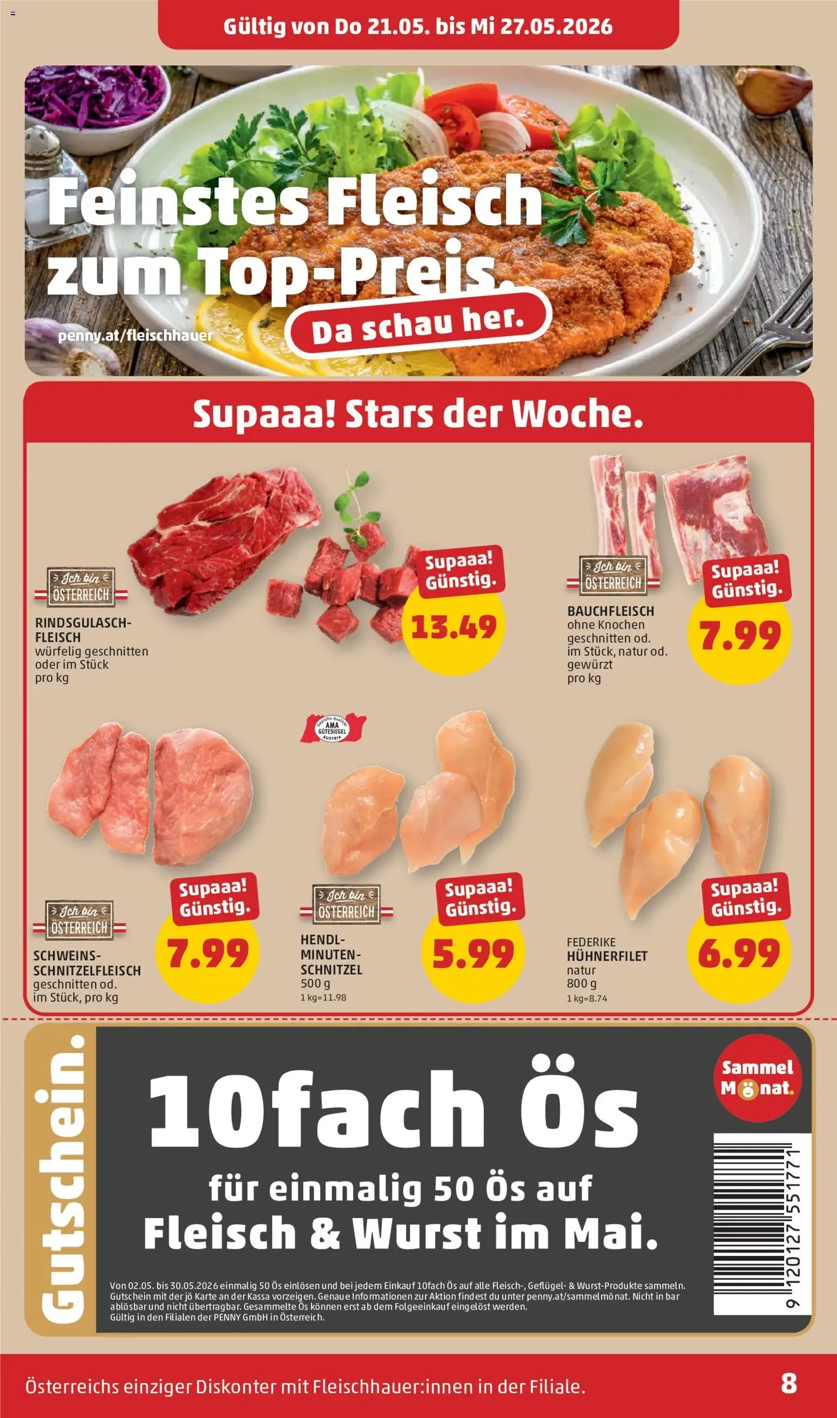 Penny Markt Flugblatt - Gültiger Prospekt ab 21.05.2026, Seite 8 von insgesamt 32