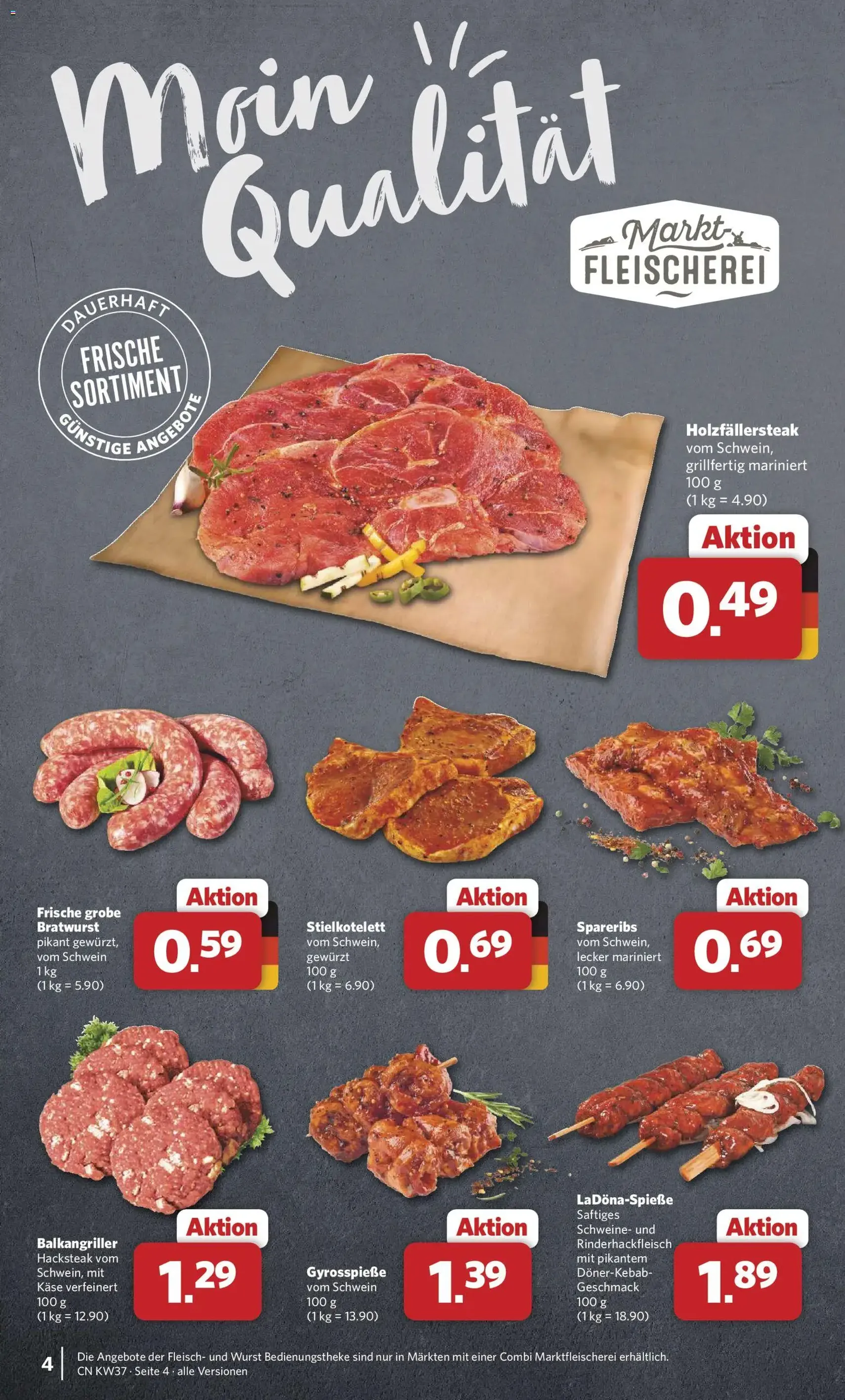 Combi Prospekt - Gültiger Prospekt ab 07.09.2026, Seite 4 von insgesamt 33