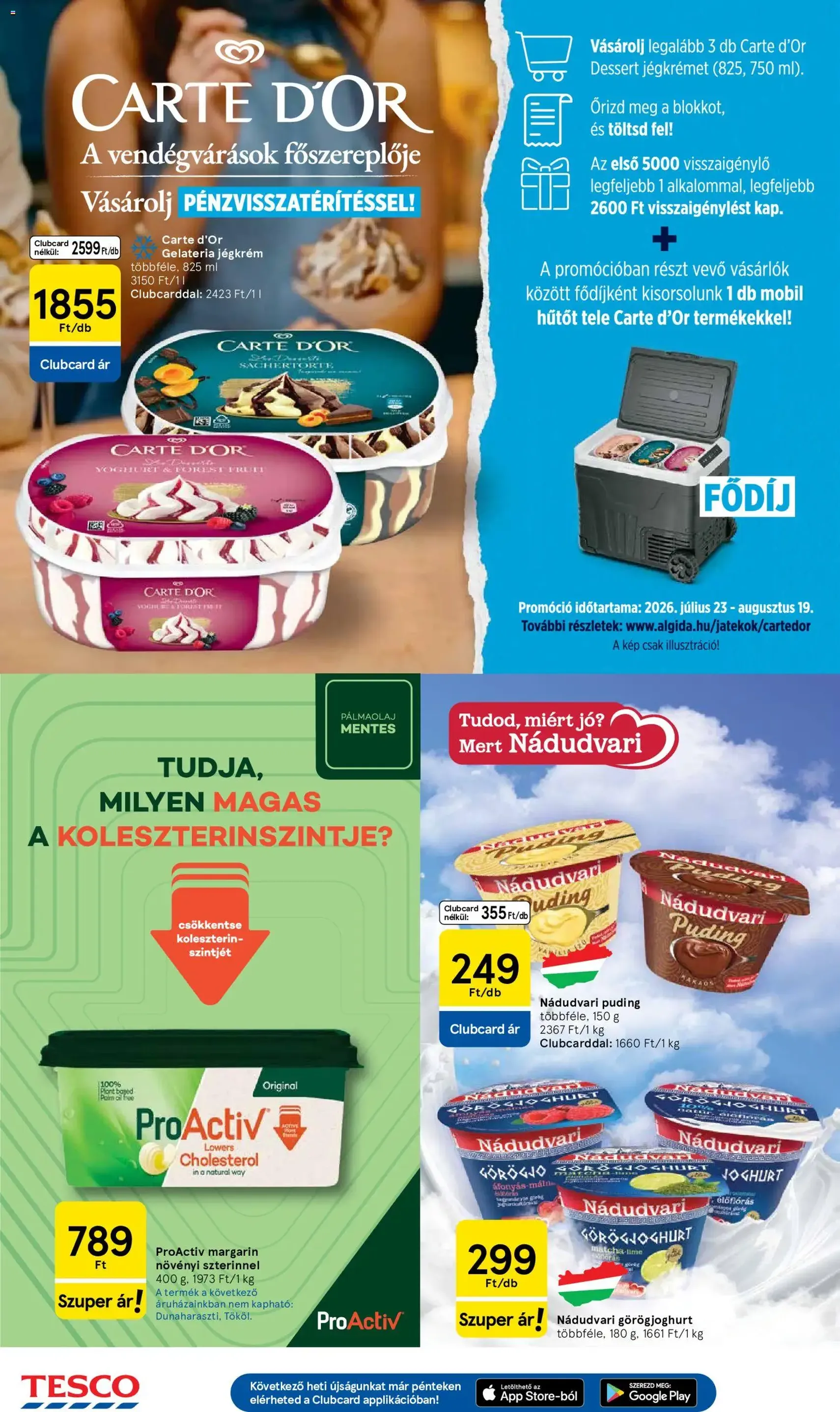 Tesco aktuális akciós újság - 2026.07.30. érvényes szórólap 20 oldal 32 oldalból