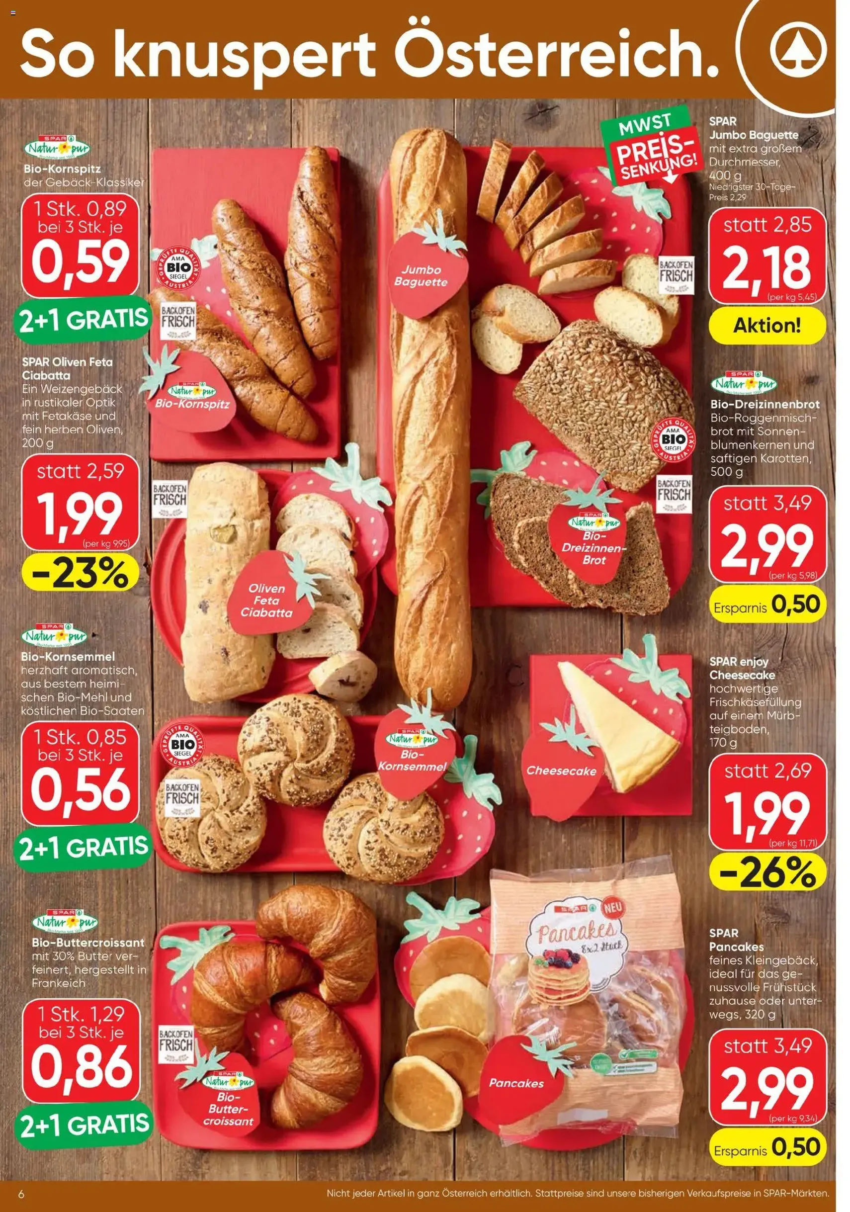 Spar - Flugblatt - Gültiger Prospekt ab 01.07.2026, Seite 6 von insgesamt 24