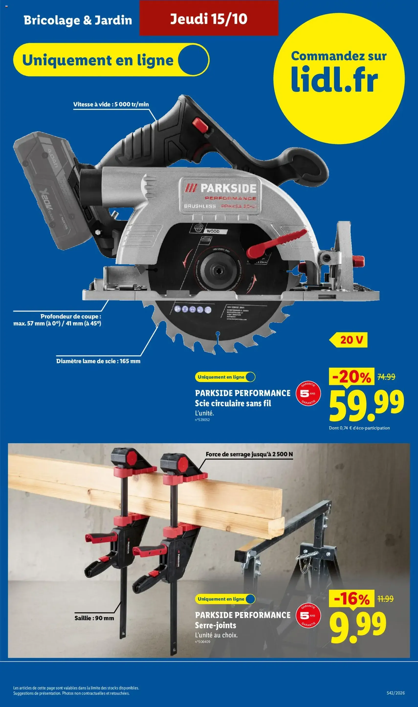 LIDL catalogue - brochure valable à partir du 15/10/2026, page 7 sur 64