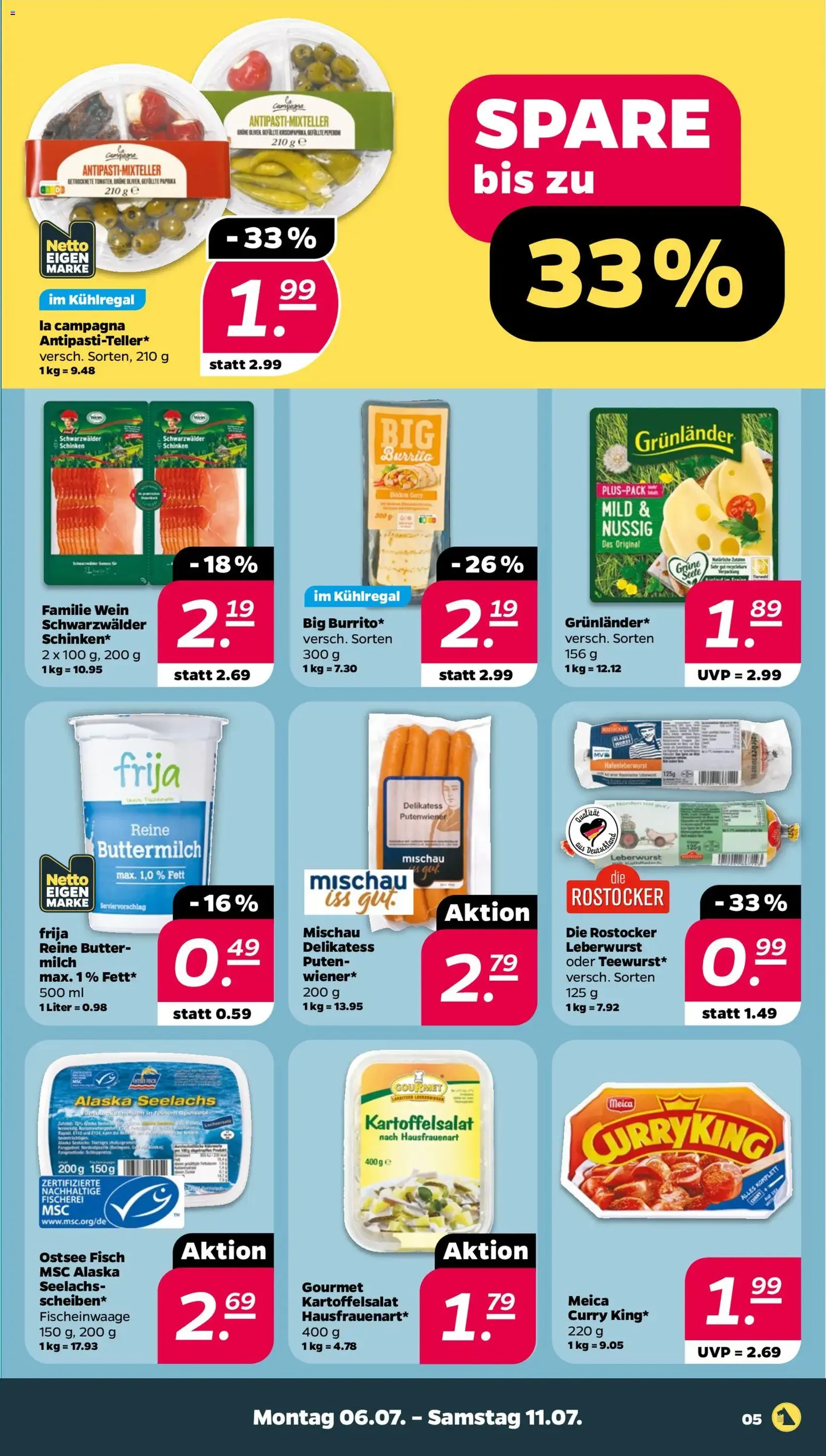 Netto Prospekt - Gültiger Prospekt ab 06.07.2026, Seite 5 von insgesamt 35