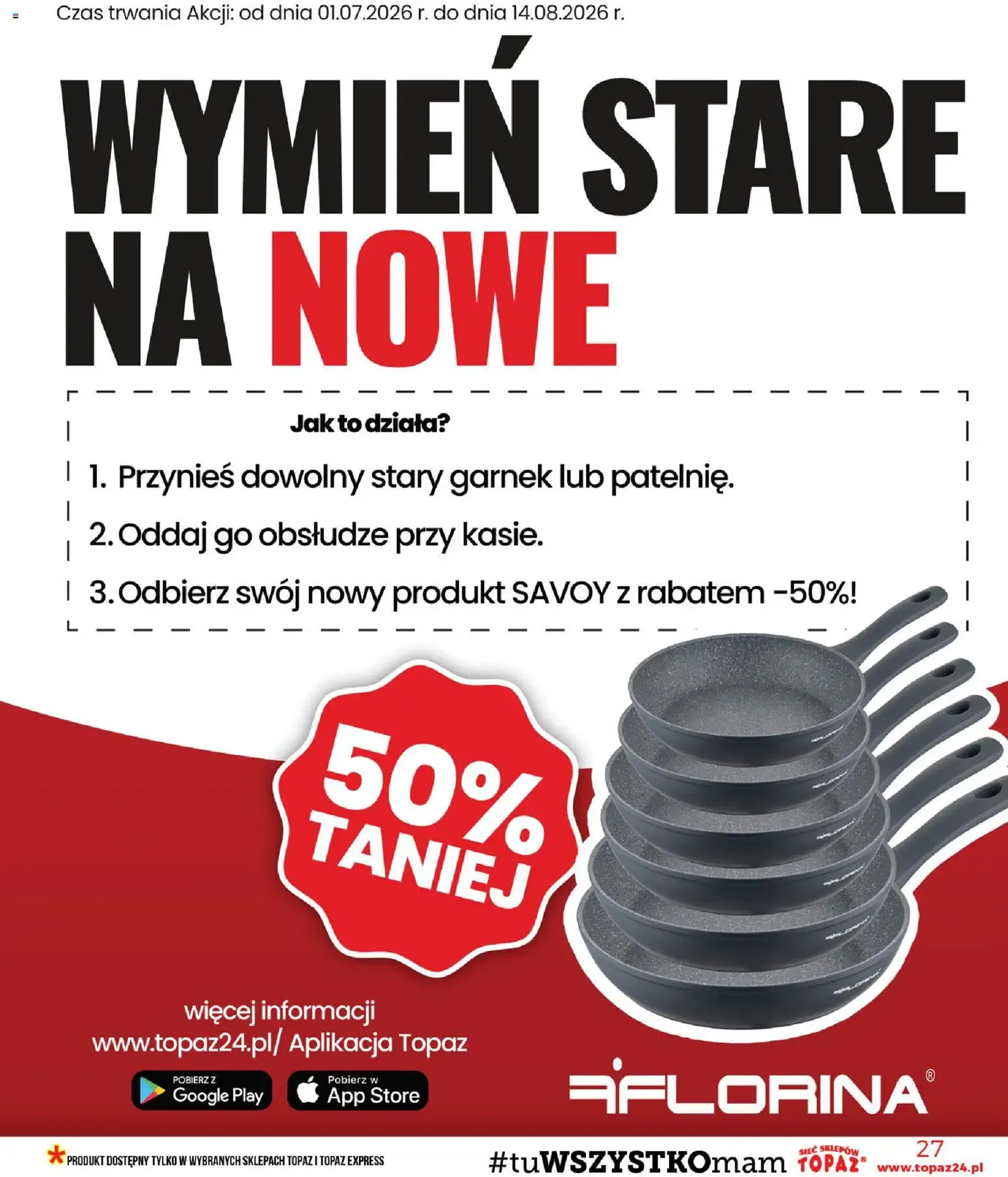 Topaz gazetka - ważny gazetka od 30.07.2026 strona 27 z 48
