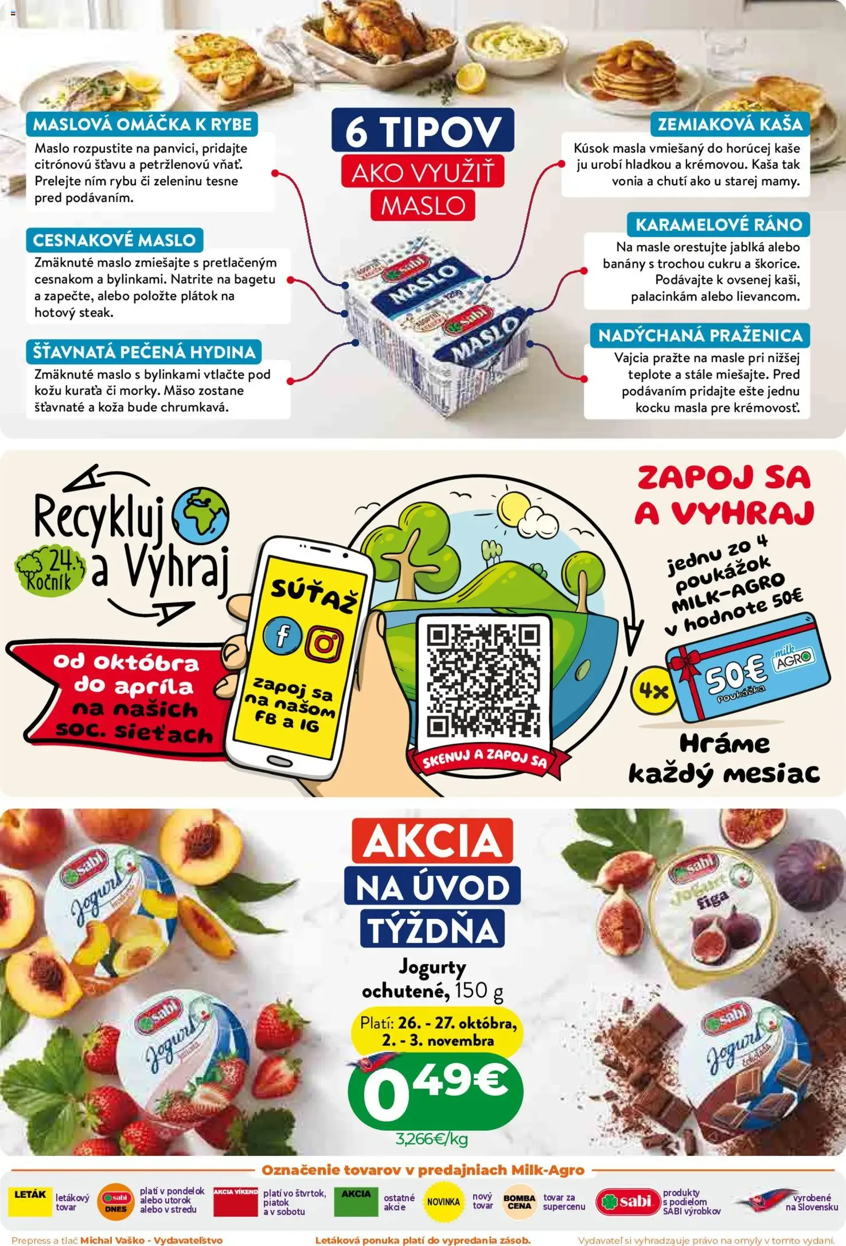 Milk Agro leták - platný leták od 21.10.2026 strana 2 z 16
