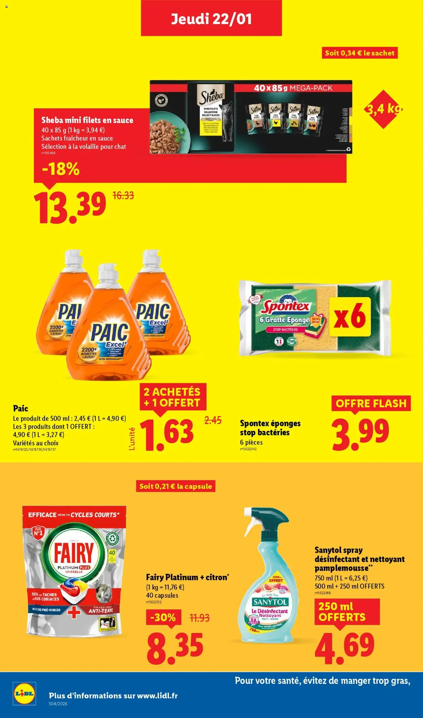 LIDL catalogue semaine 4 - brochure valable à partir du 22/01/2026, page 20 sur 79