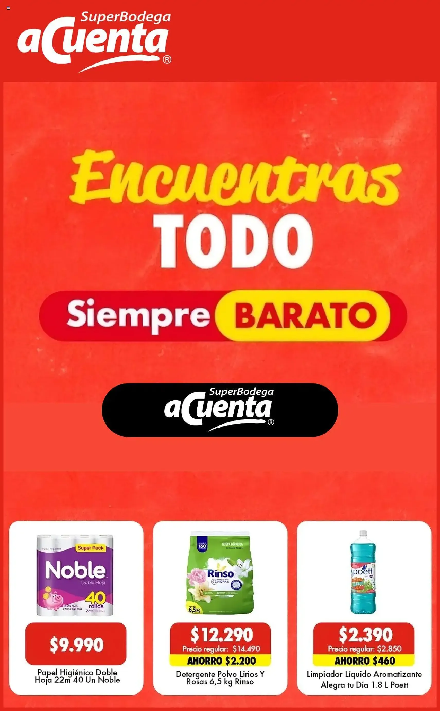 Super Bodega aCuenta ofertas - folleto válido desde 25.09.2025 página 1 de 5