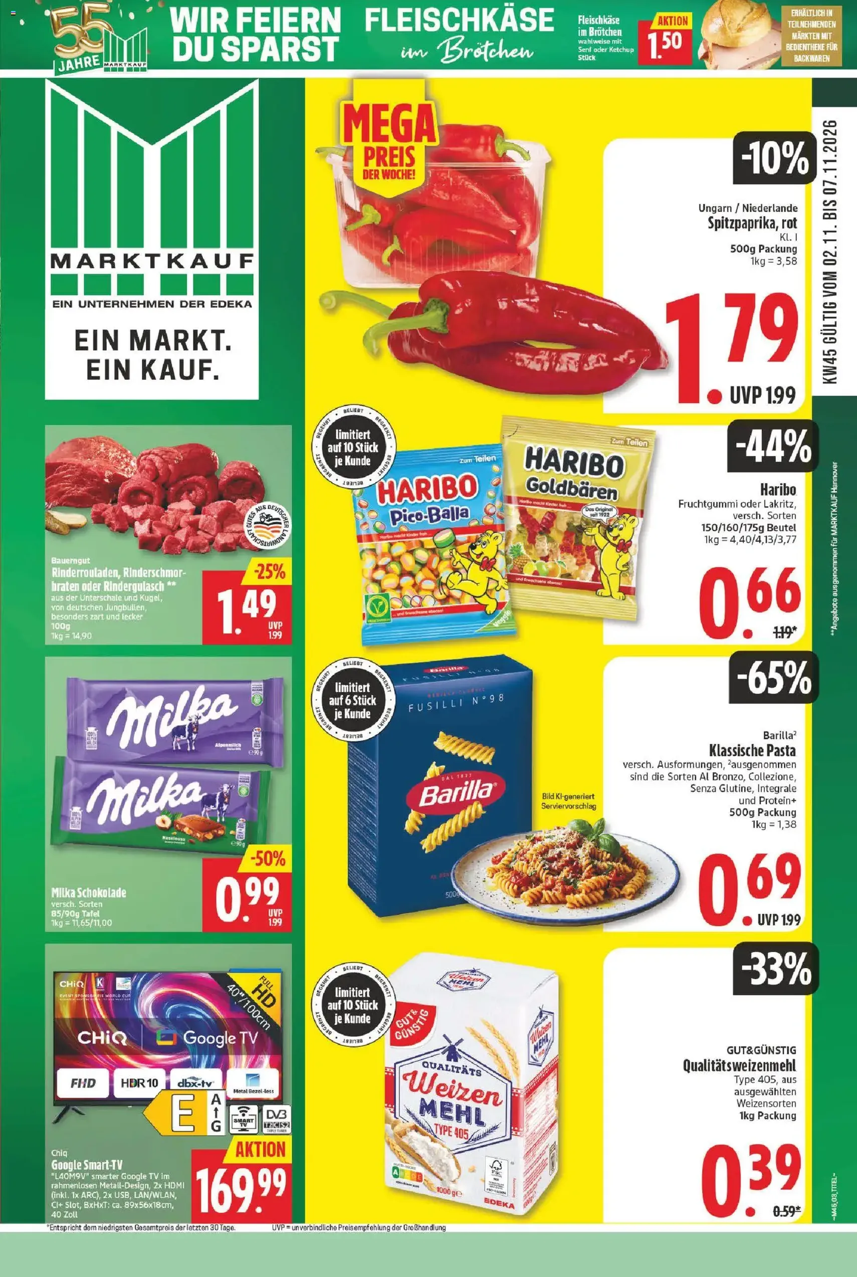 Marktkauf Prospekt - Gültiger Prospekt ab 02.11.2026, Seite 5 von insgesamt 38