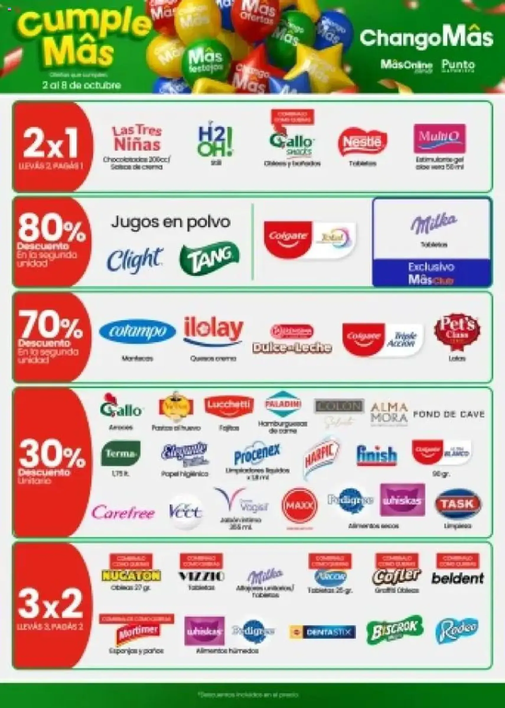 Changomas ofertas - folleto válido desde 02/10/2025 página 3 de 17
