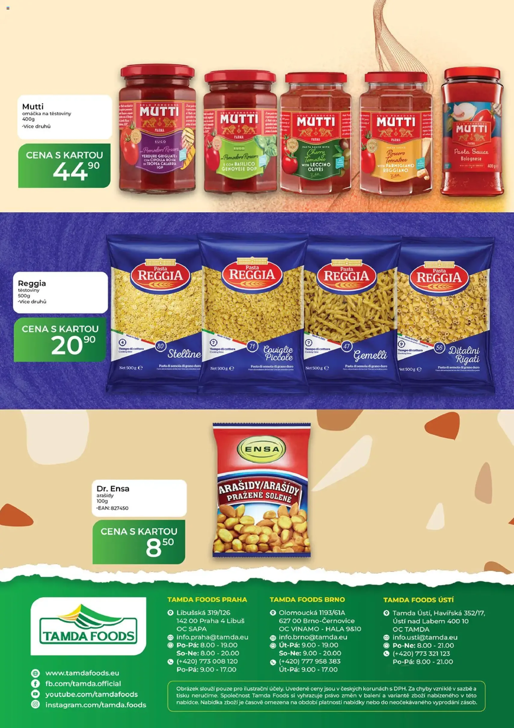 Tamda Foods leták - platný leták od 20.05.2026 strana 64 z 64