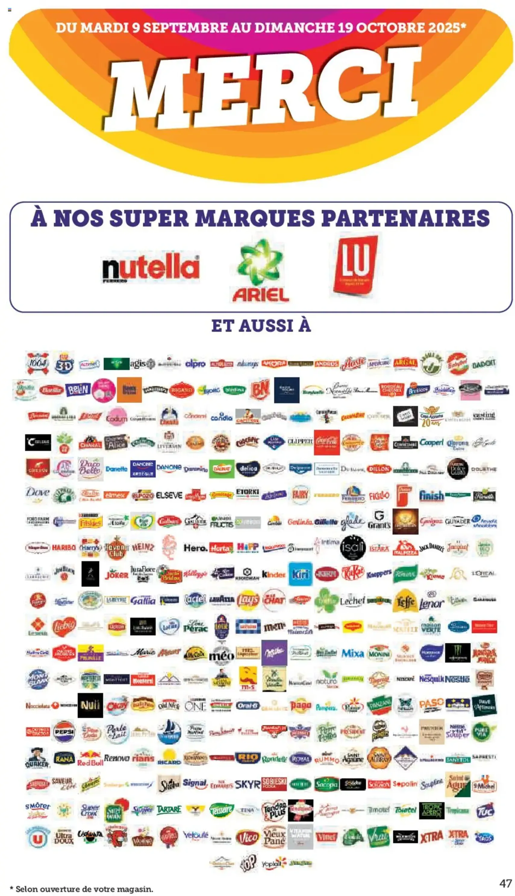 Hyper U catalogue - brochure valable à partir du 30/09/2025, page 47 sur 48