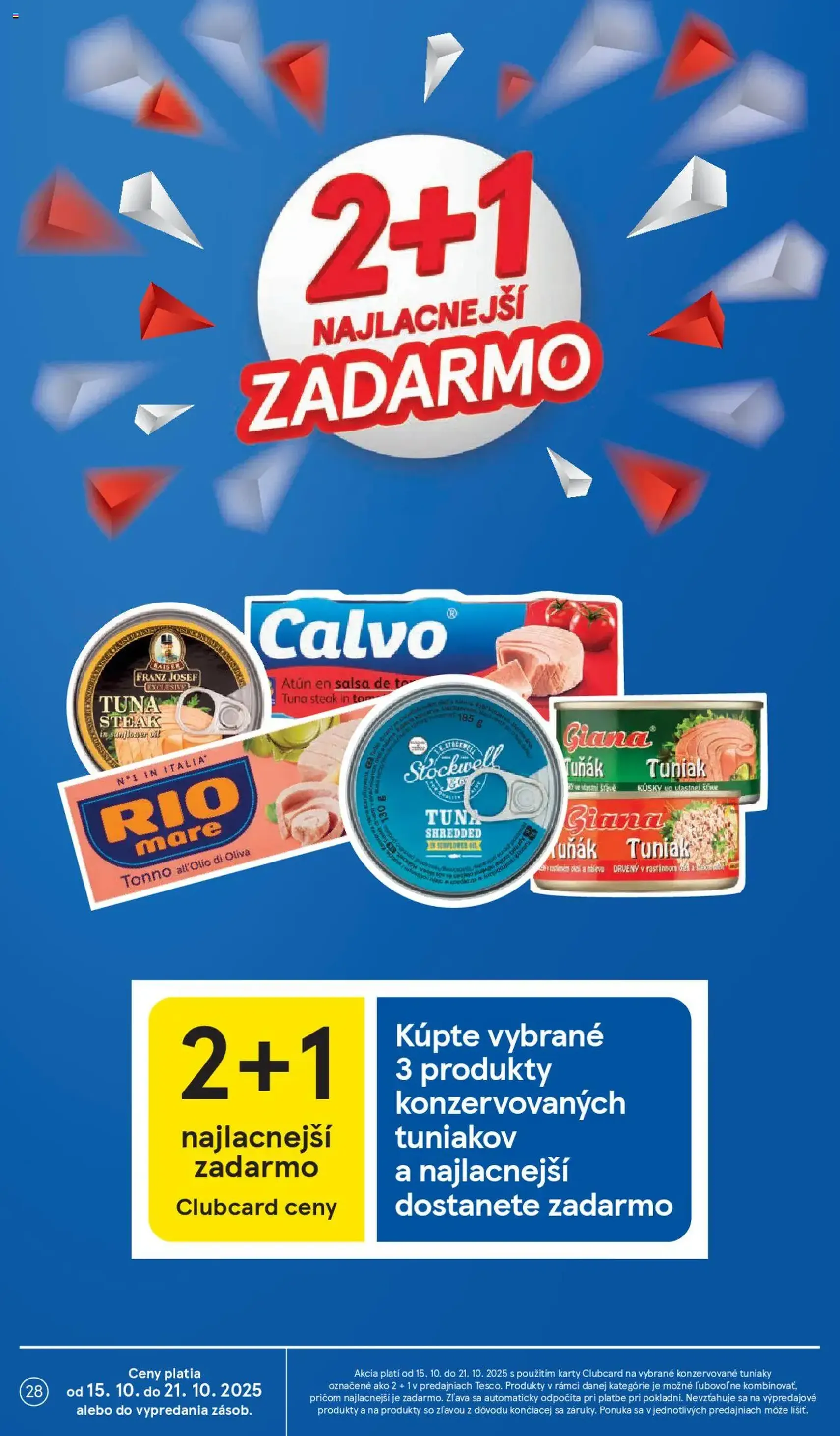 Tesco Hypermarket - leták - platný leták od 15.10.2025 strana 28 z 42