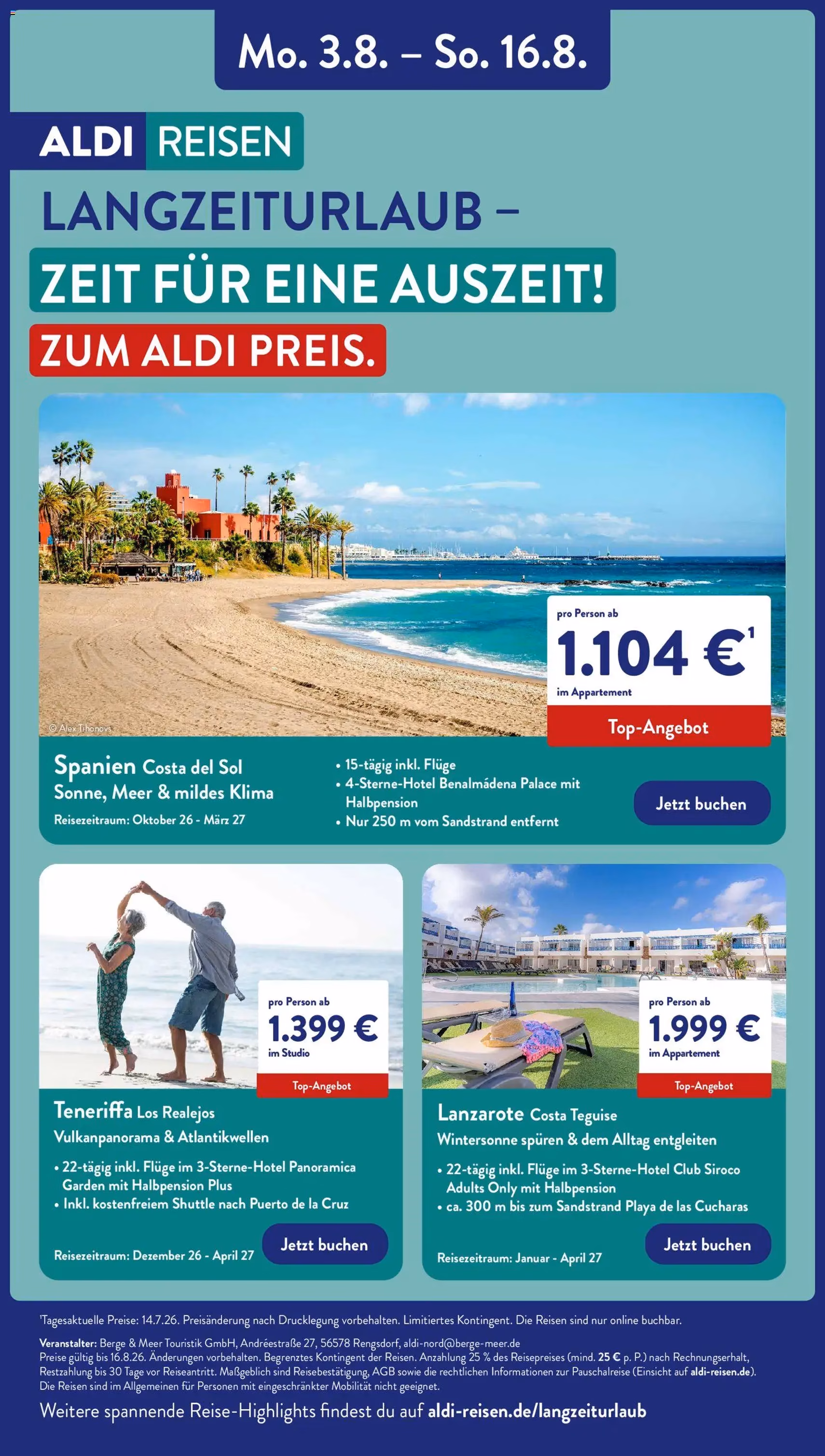 Aldi Prospekt - Gültiger Prospekt ab 03.08.2026, Seite 40 von insgesamt 41