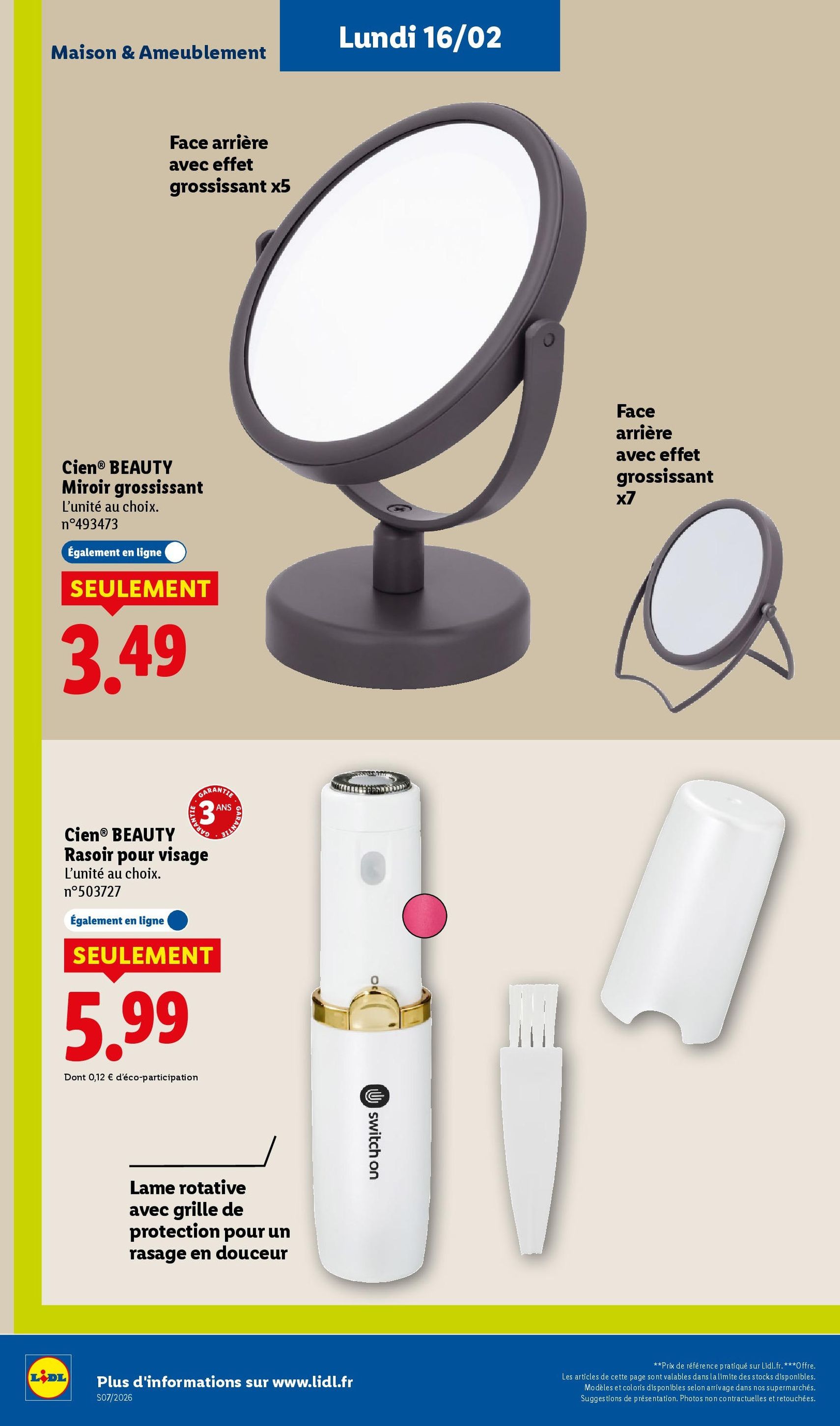 LIDL catalogue semaine 7 - brochure valable à partir du 12/02/2026, page 66 sur 79