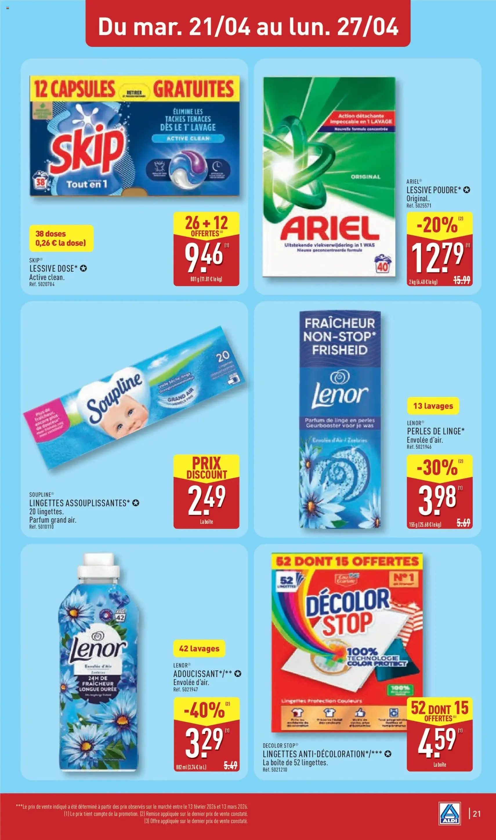 Aldi catalogue - brochure valable à partir du 21/04/2026, page 23 sur 44