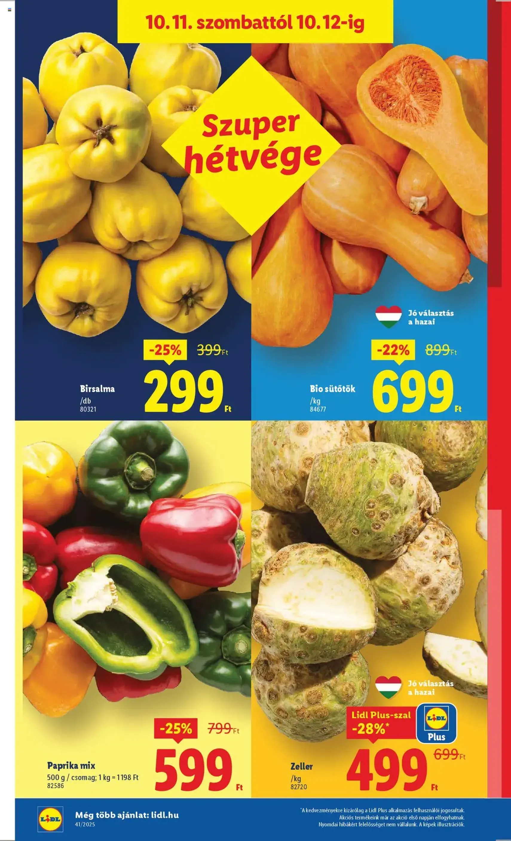 Lidl Akciós újság - 2025.10.09. érvényes szórólap 40 oldal 64 oldalból