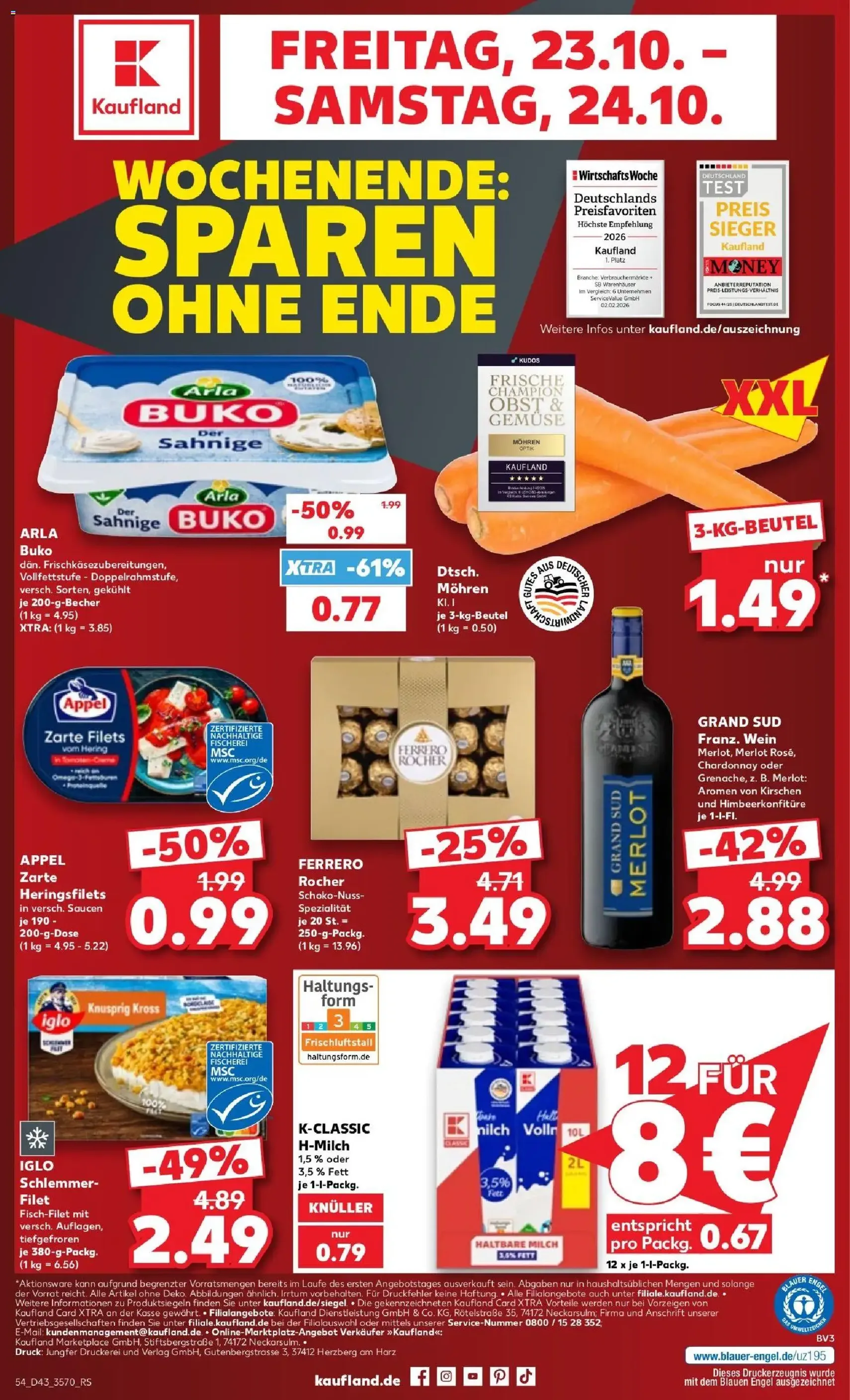 Kaufland Prospekt - Gültiger Prospekt ab 19.10.2026, Seite 54 von insgesamt 68